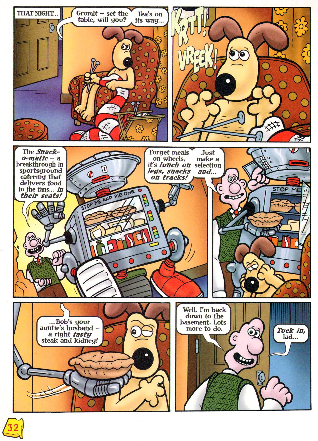Read online Wallace & Gromit Comic comic -  Issue #10 - 30