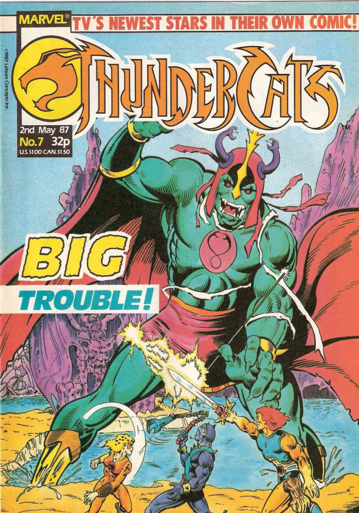 Read online ThunderCats (1987) comic -  Issue #7 - 1