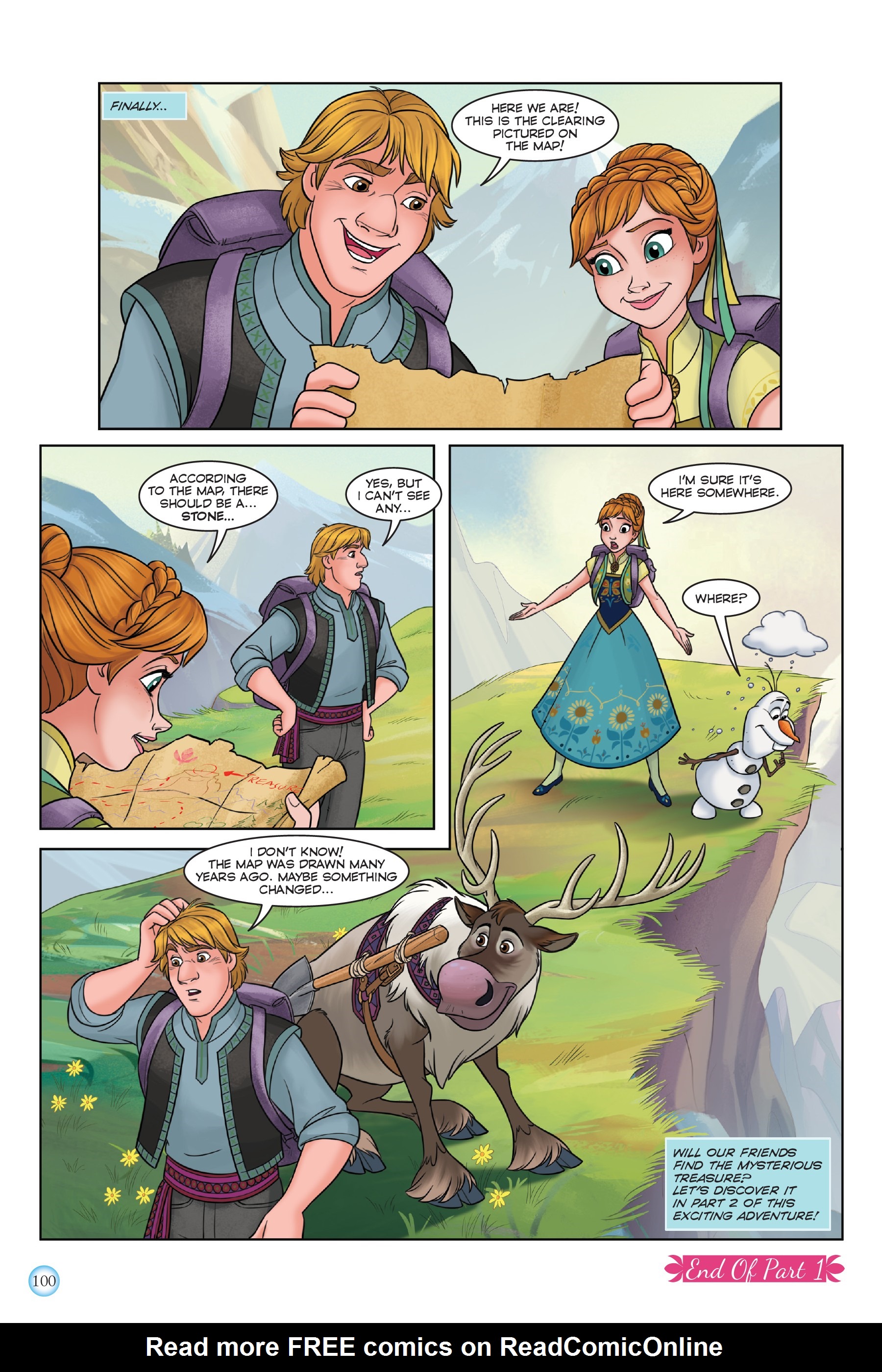 Read online Frozen Adventures: Flurries of Fun comic -  Issue # TPB (Part 1) - 100