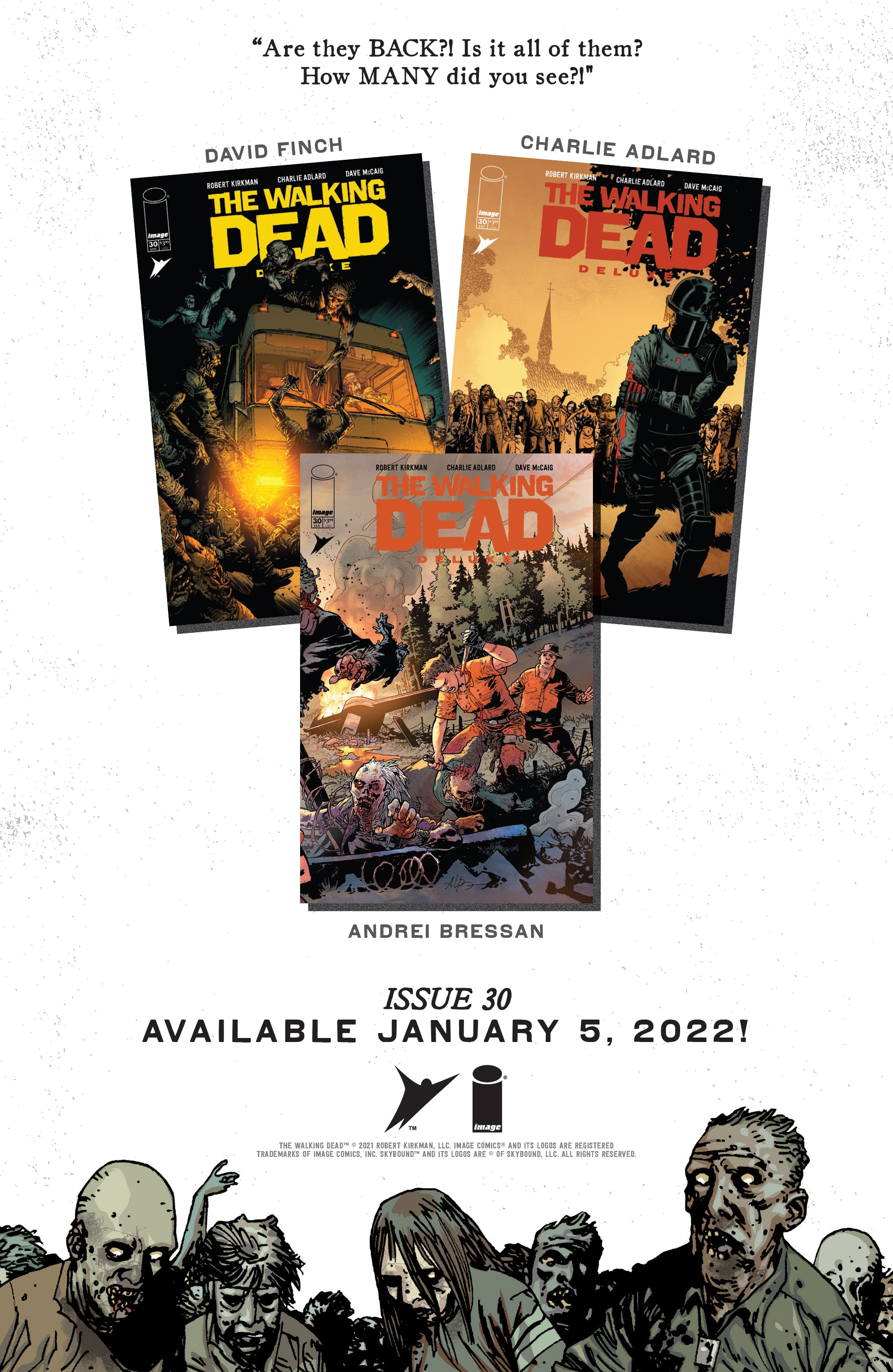 Read online The Walking Dead Deluxe comic -  Issue #29 - 34