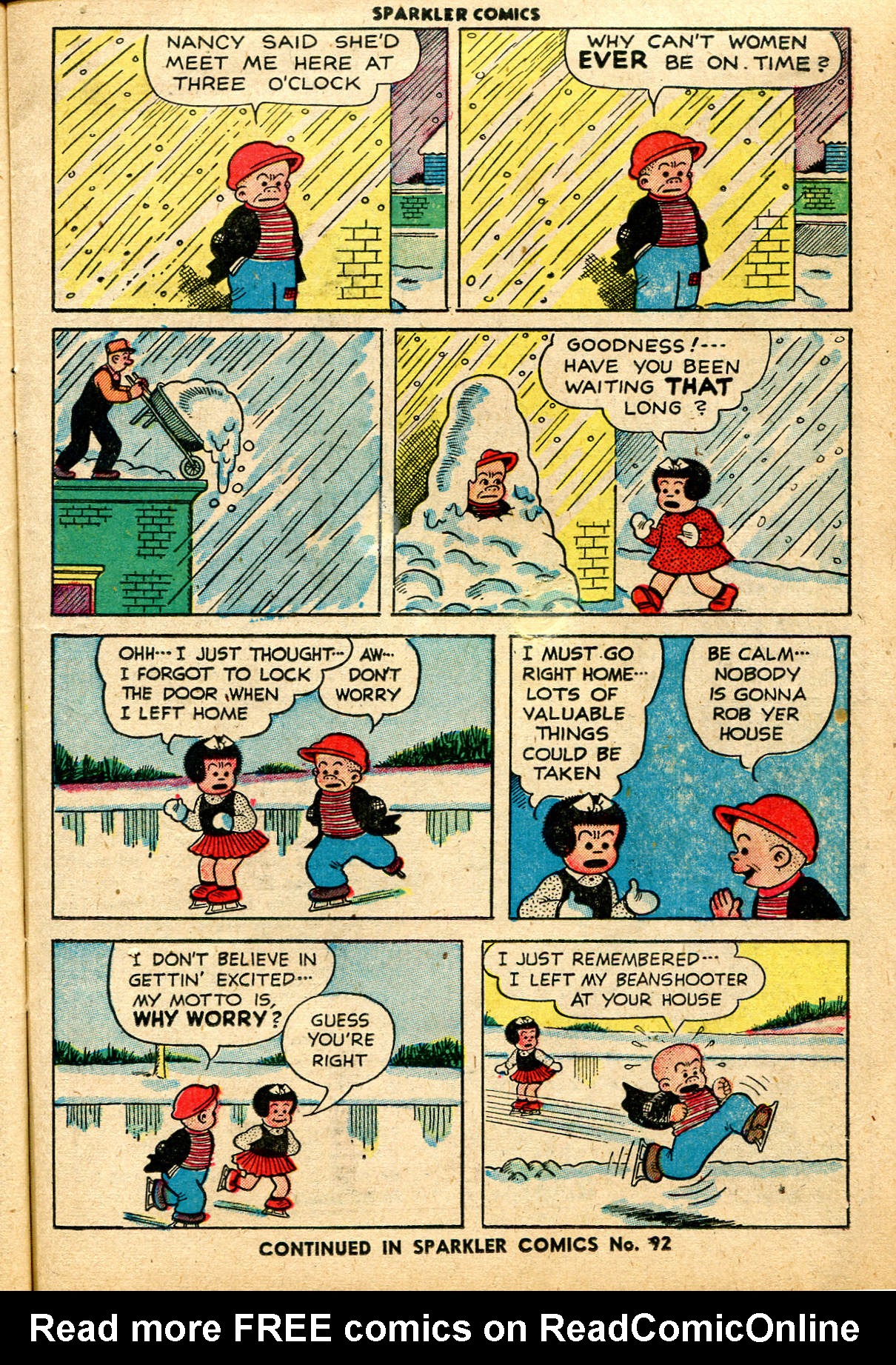 Read online Sparkler Comics comic -  Issue #91 - 15