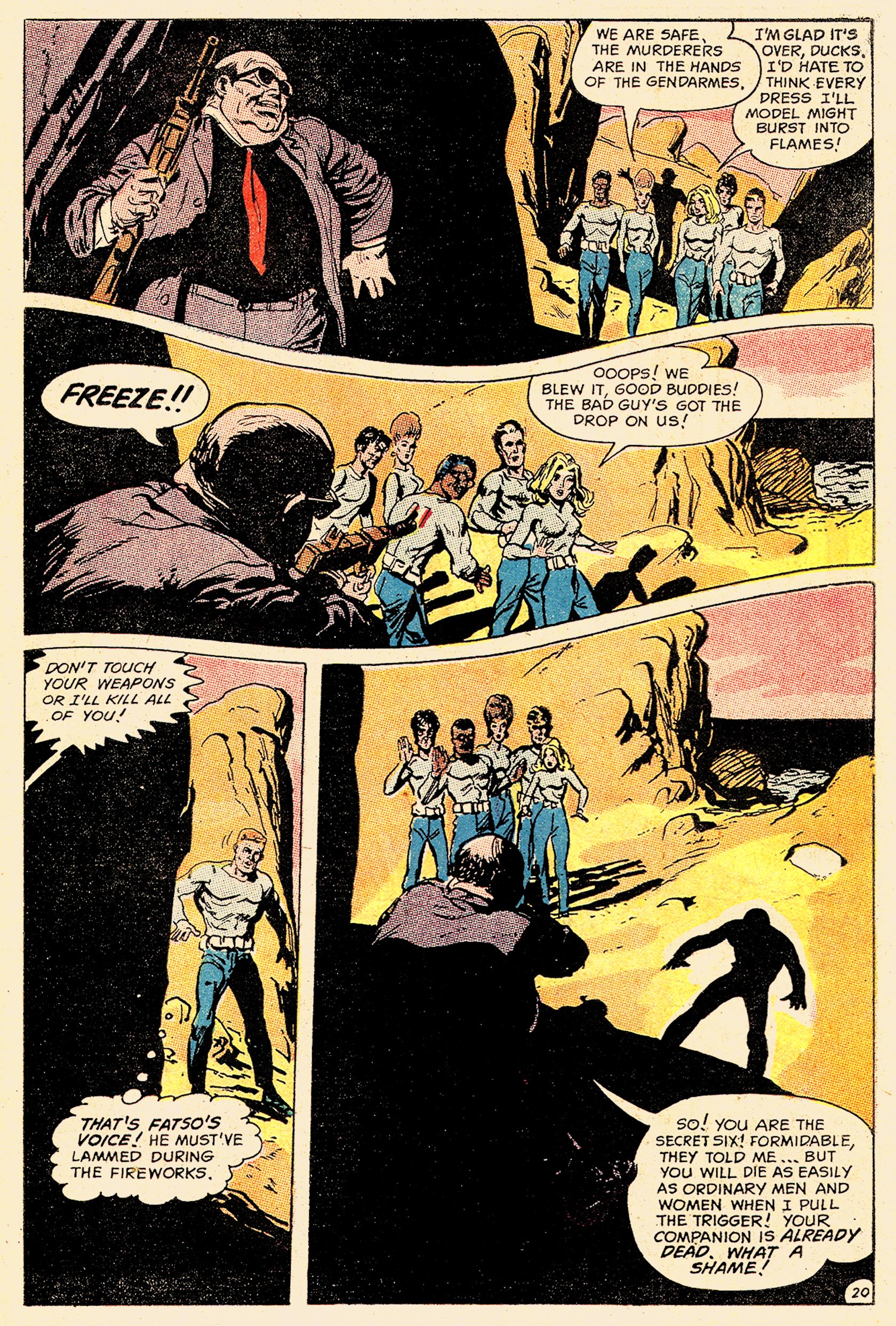 Read online Secret Six (1968) comic -  Issue #3 - 26