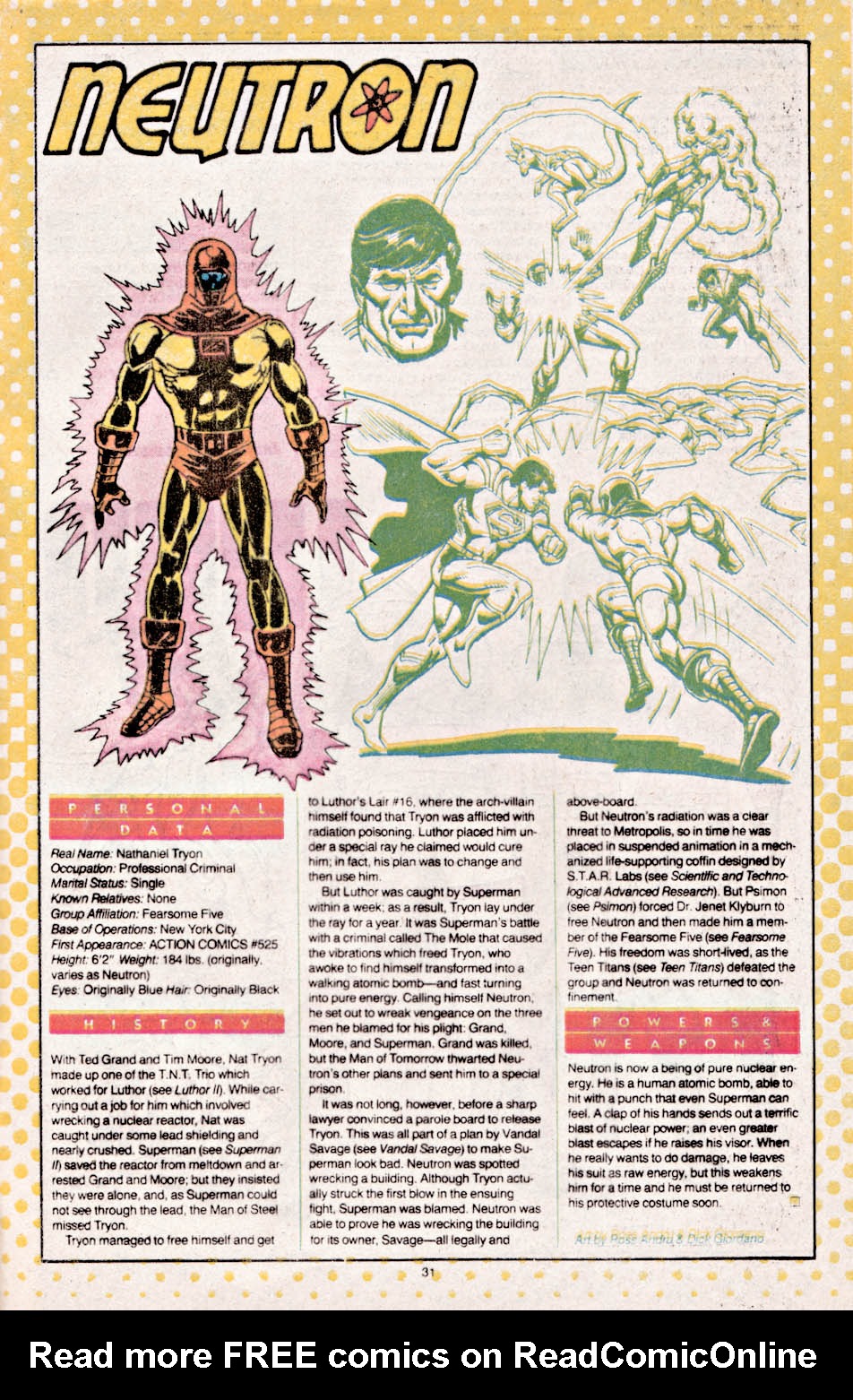 Read online Who's Who: The Definitive Directory of the DC Universe comic -  Issue #26 - 31