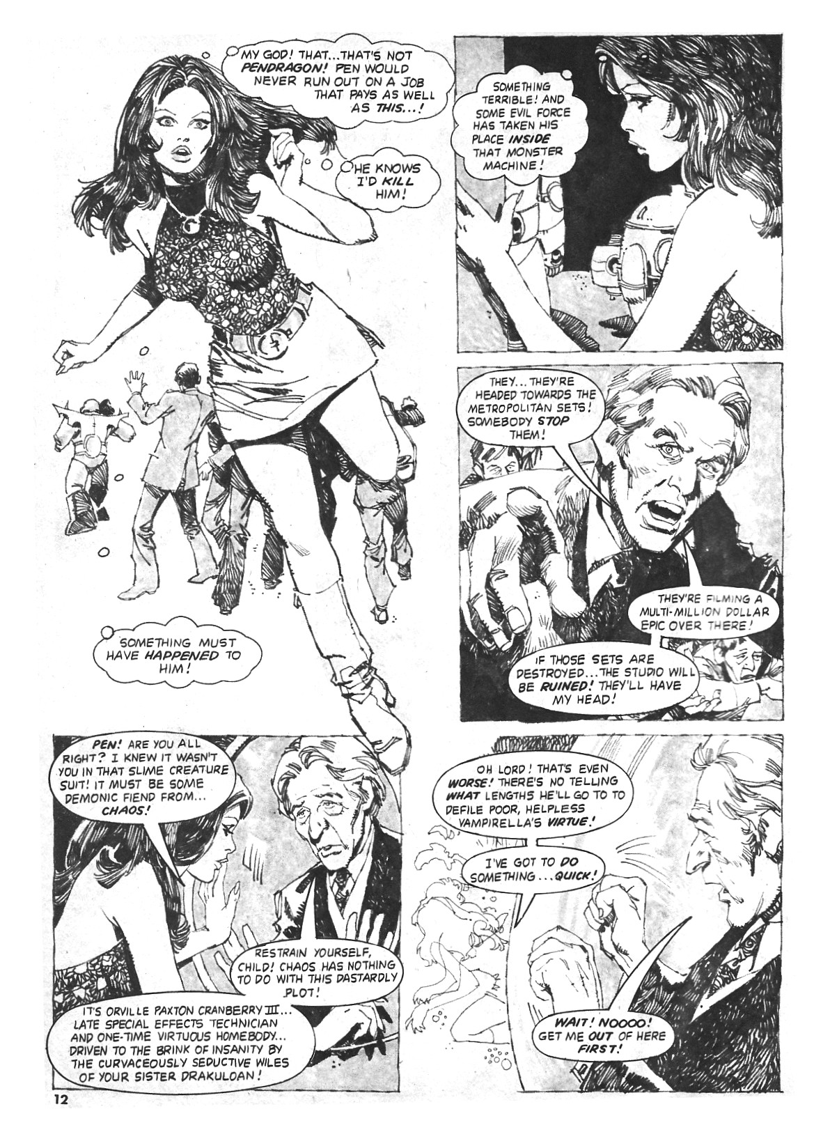 Read online Vampirella (1969) comic -  Issue #72 - 12