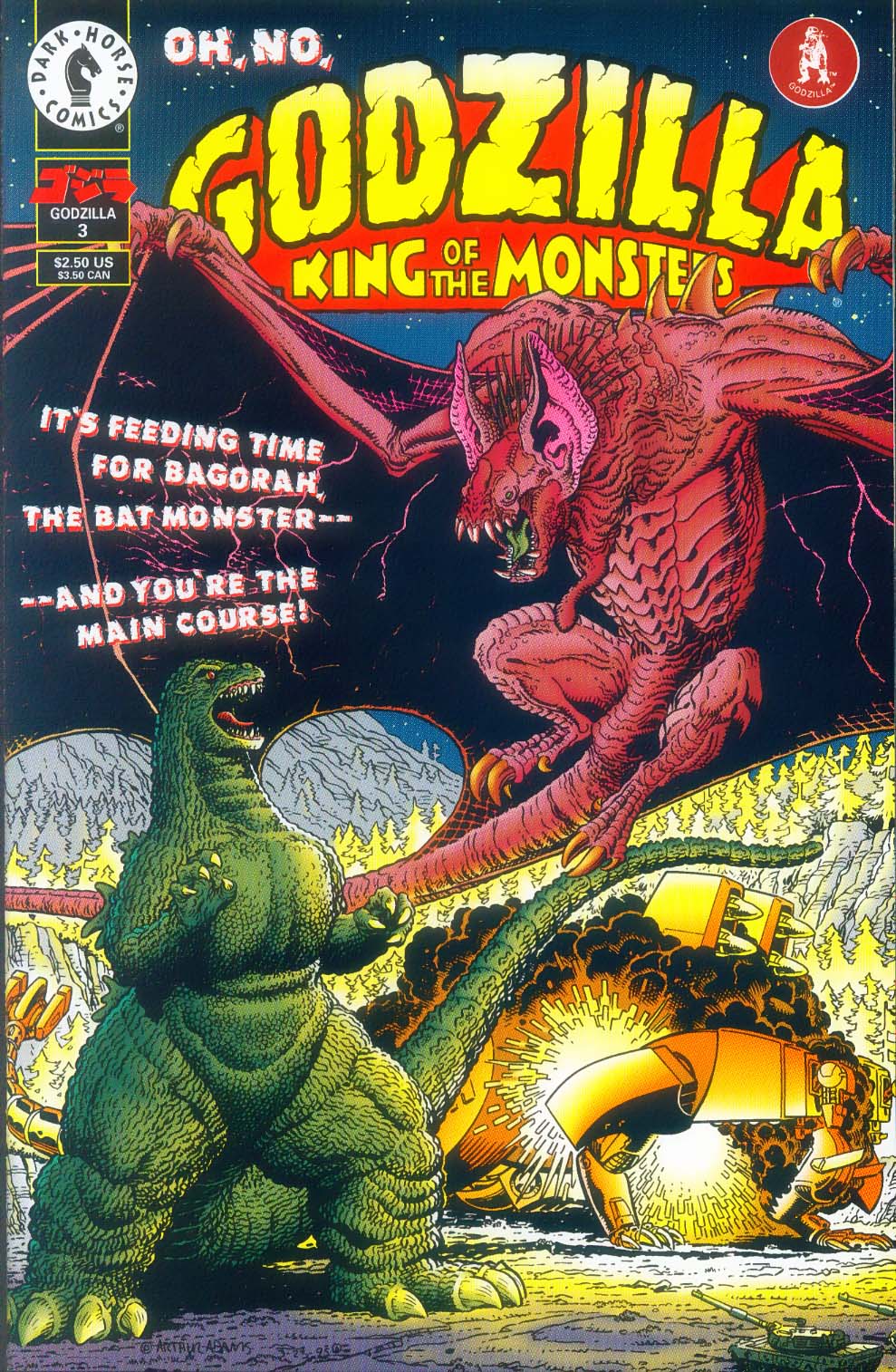 Read online Godzilla (1995) comic -  Issue #3 - 2