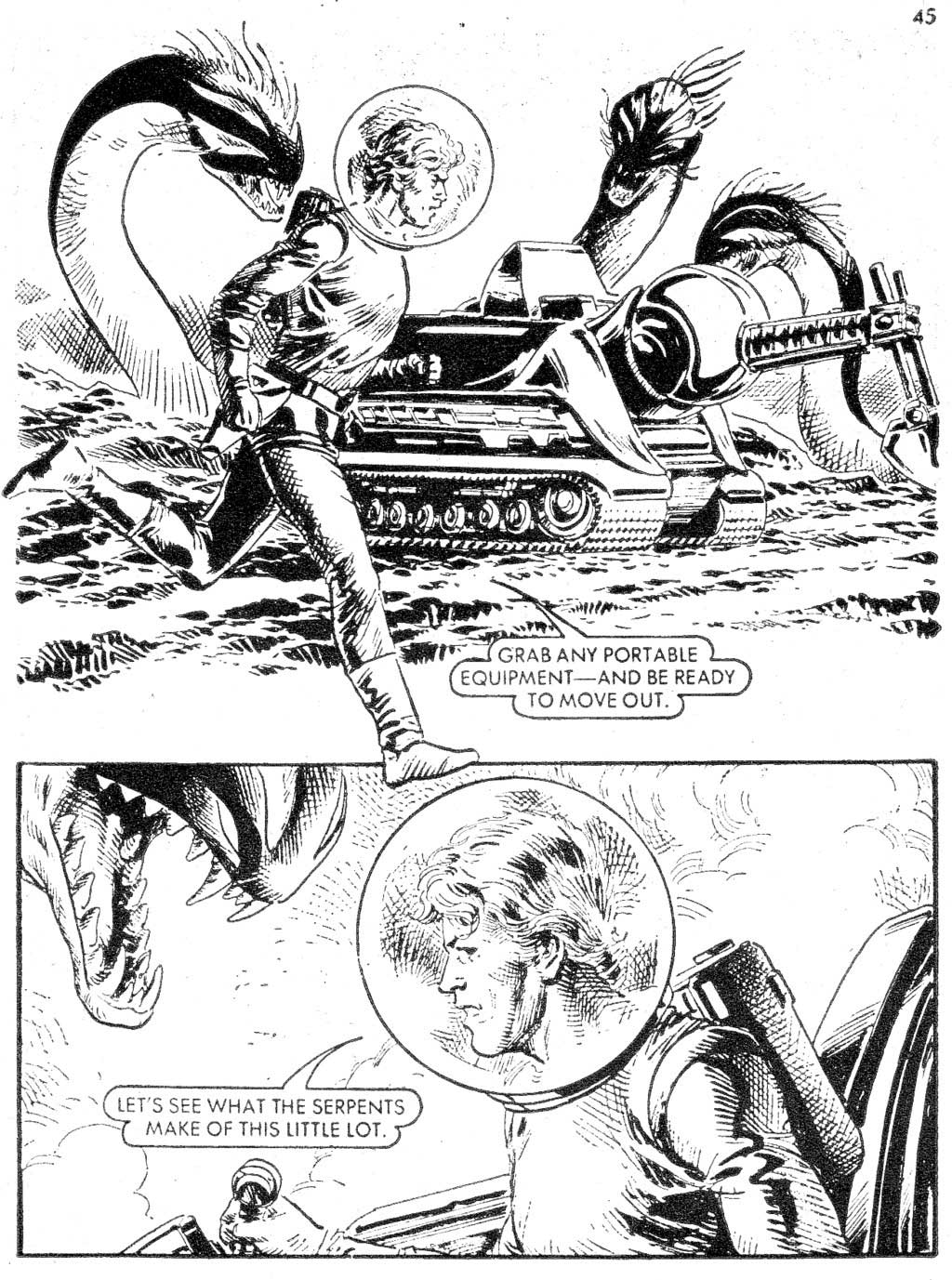 Read online Starblazer comic -  Issue #81 - 45
