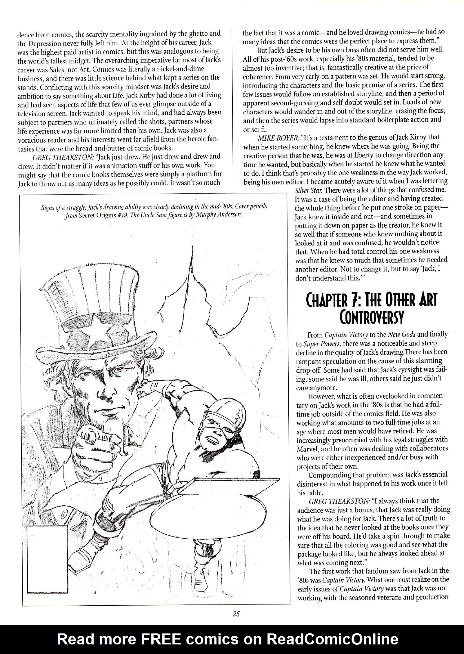 Read online The Jack Kirby Collector comic -  Issue #30 - 25