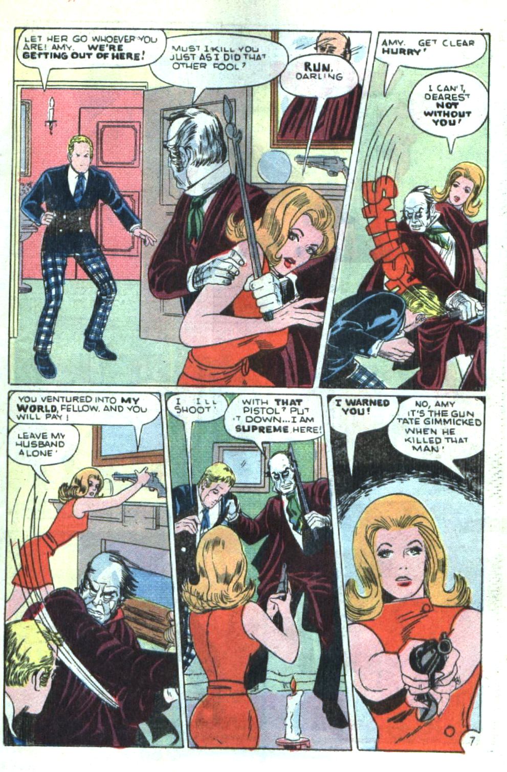 Read online Strange Suspense Stories (1967) comic -  Issue #9 - 21