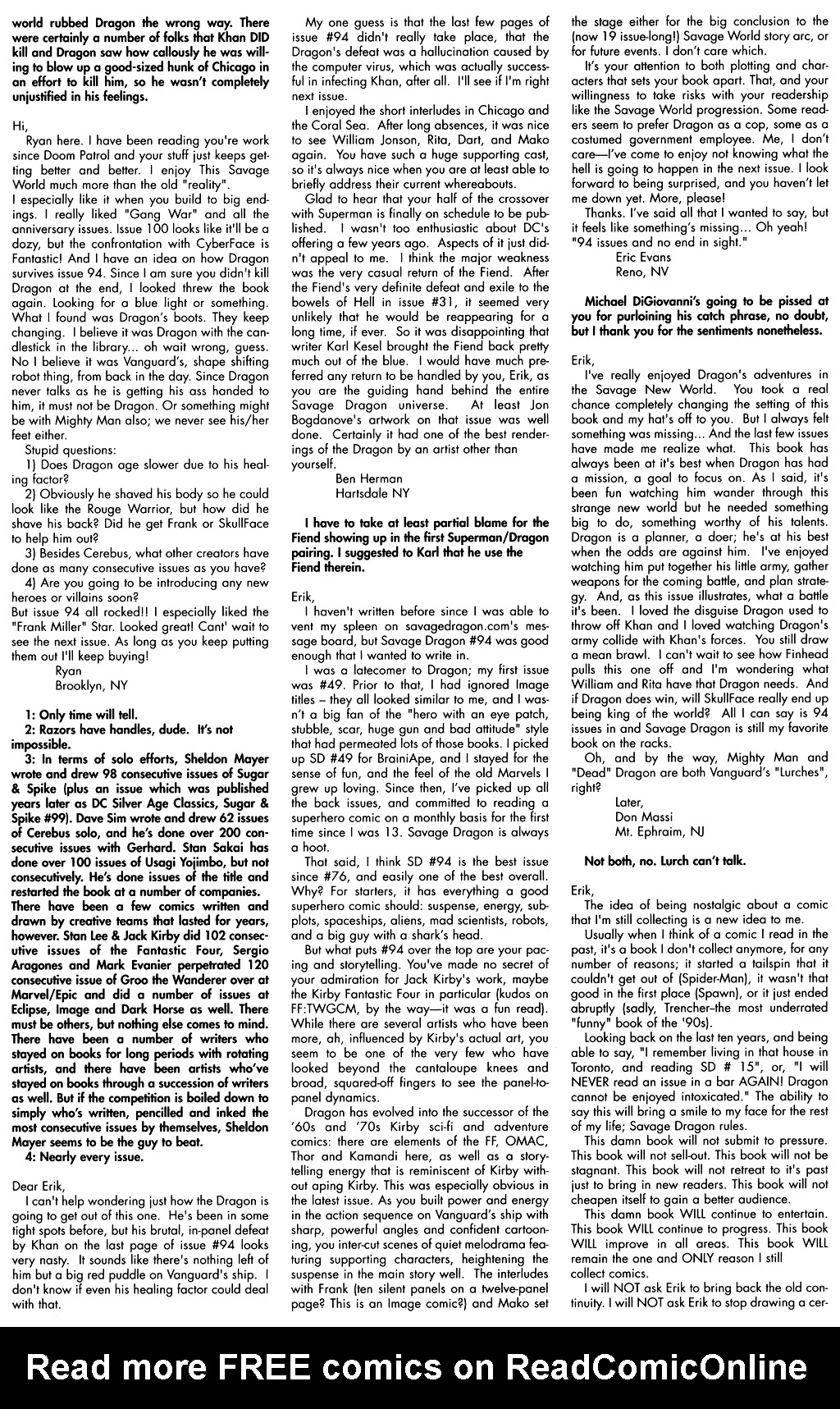 Read online The Savage Dragon (1993) comic -  Issue #96 - 26