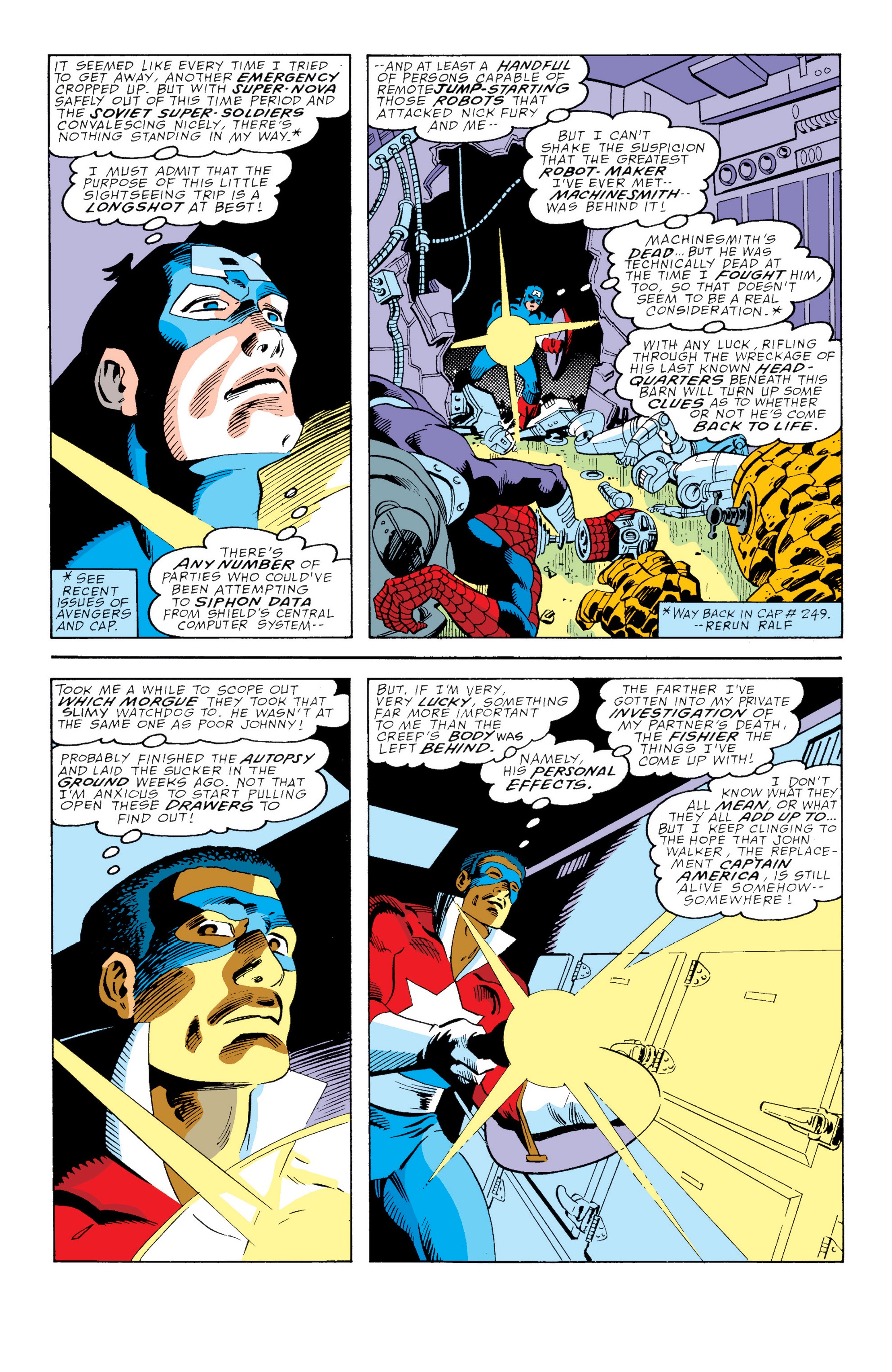 Read online Captain America Epic Collection comic -  Issue # TPB The Bloodstone Hunt (Part 1) - 76