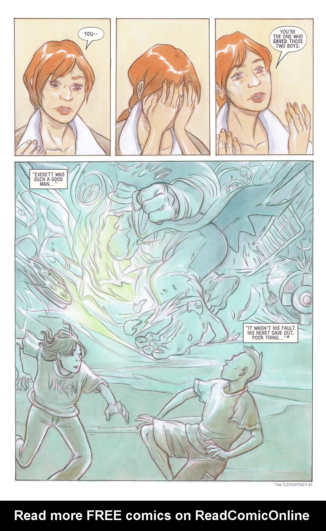 Read online Elephantmen comic -  Issue #20 - 21