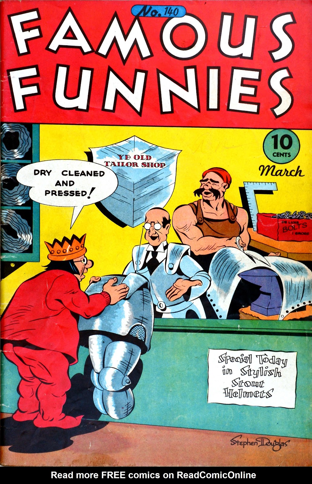 Read online Famous Funnies comic -  Issue #140 - 1