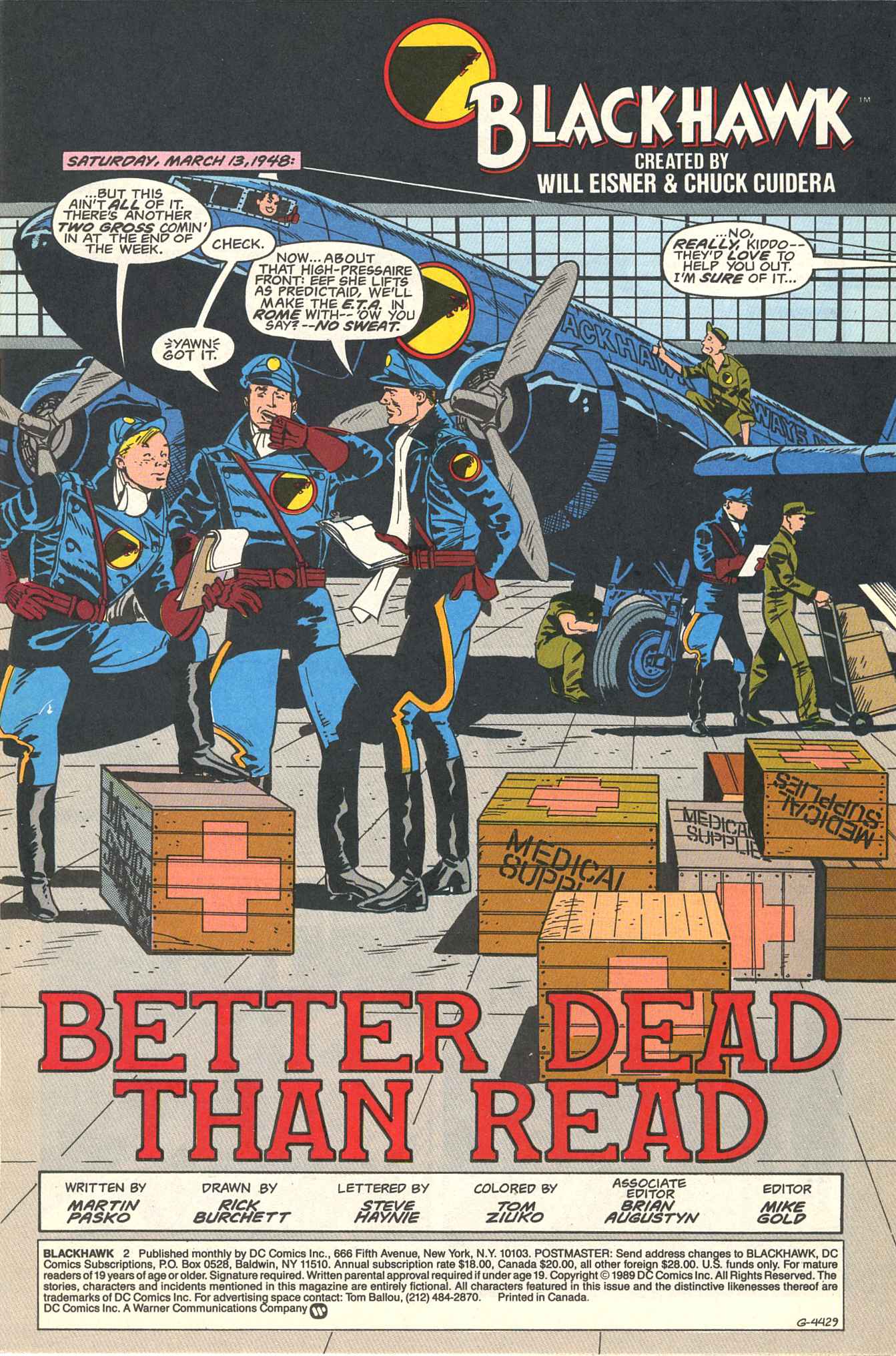 Blackhawk (1989) Issue #2 #3 - English 3