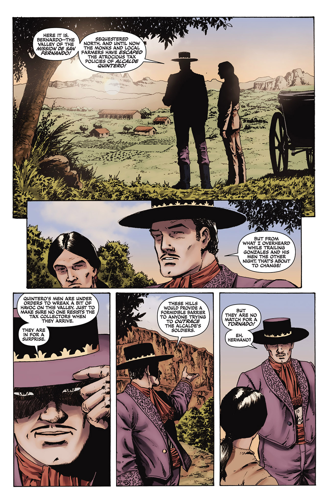 Read online Zorro Rides Again comic -  Issue #1 - 15