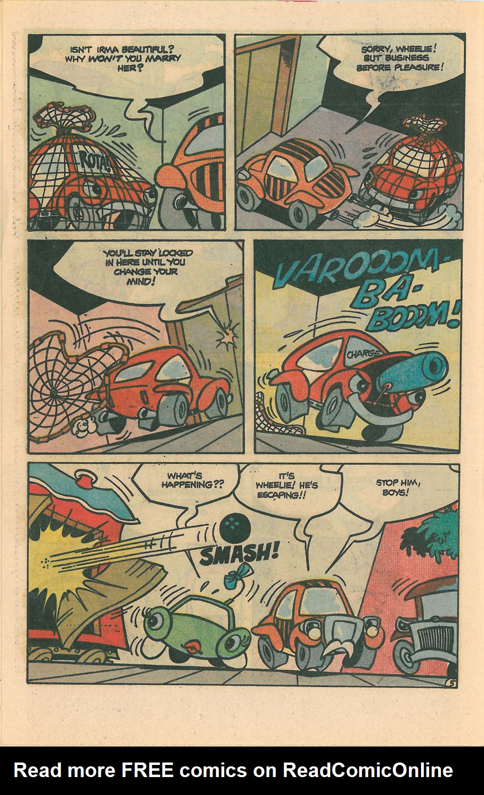 Read online Wheelie and the Chopper Bunch comic -  Issue #5 - 20