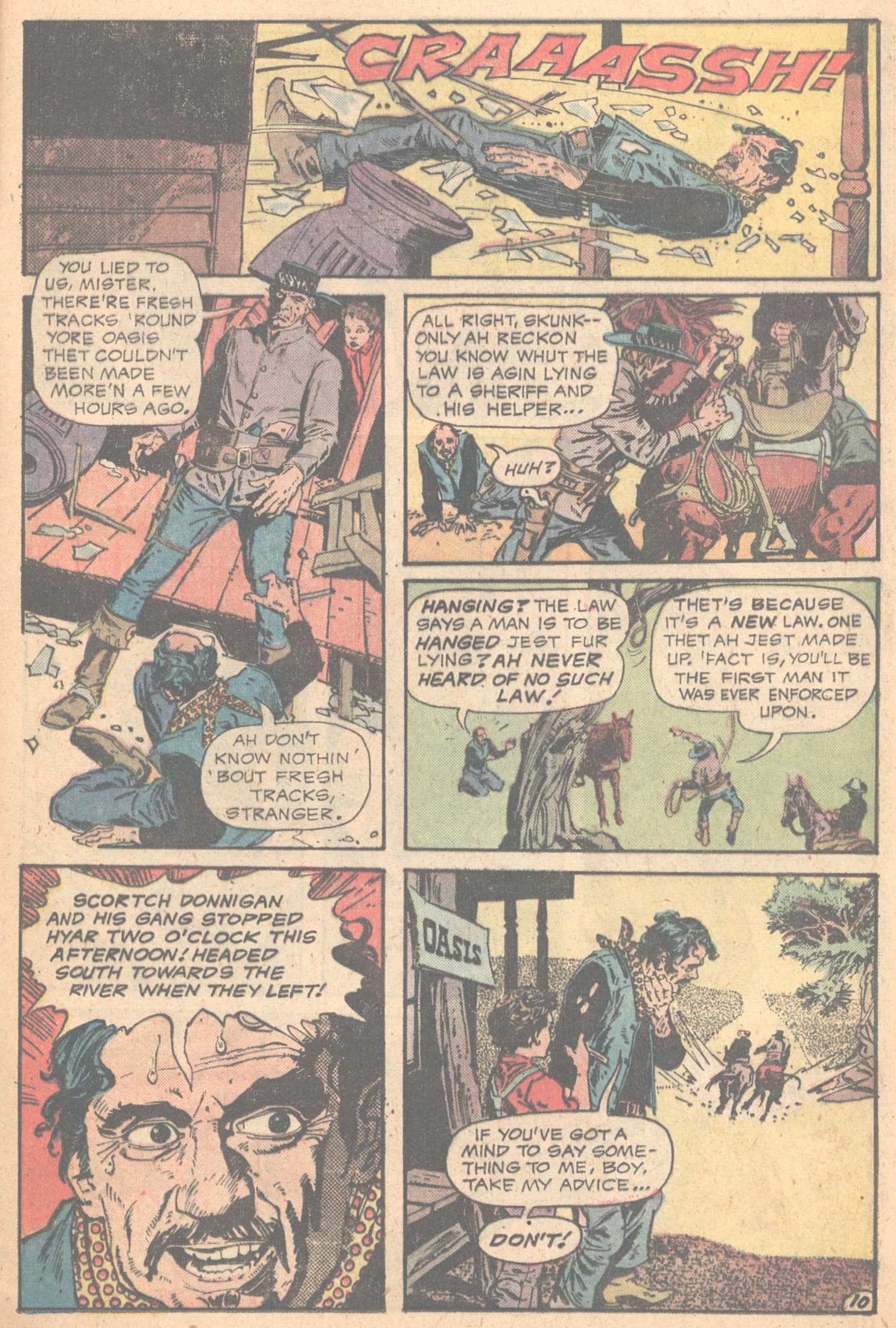 Read online Weird Western Tales (1972) comic -  Issue #16 - 25