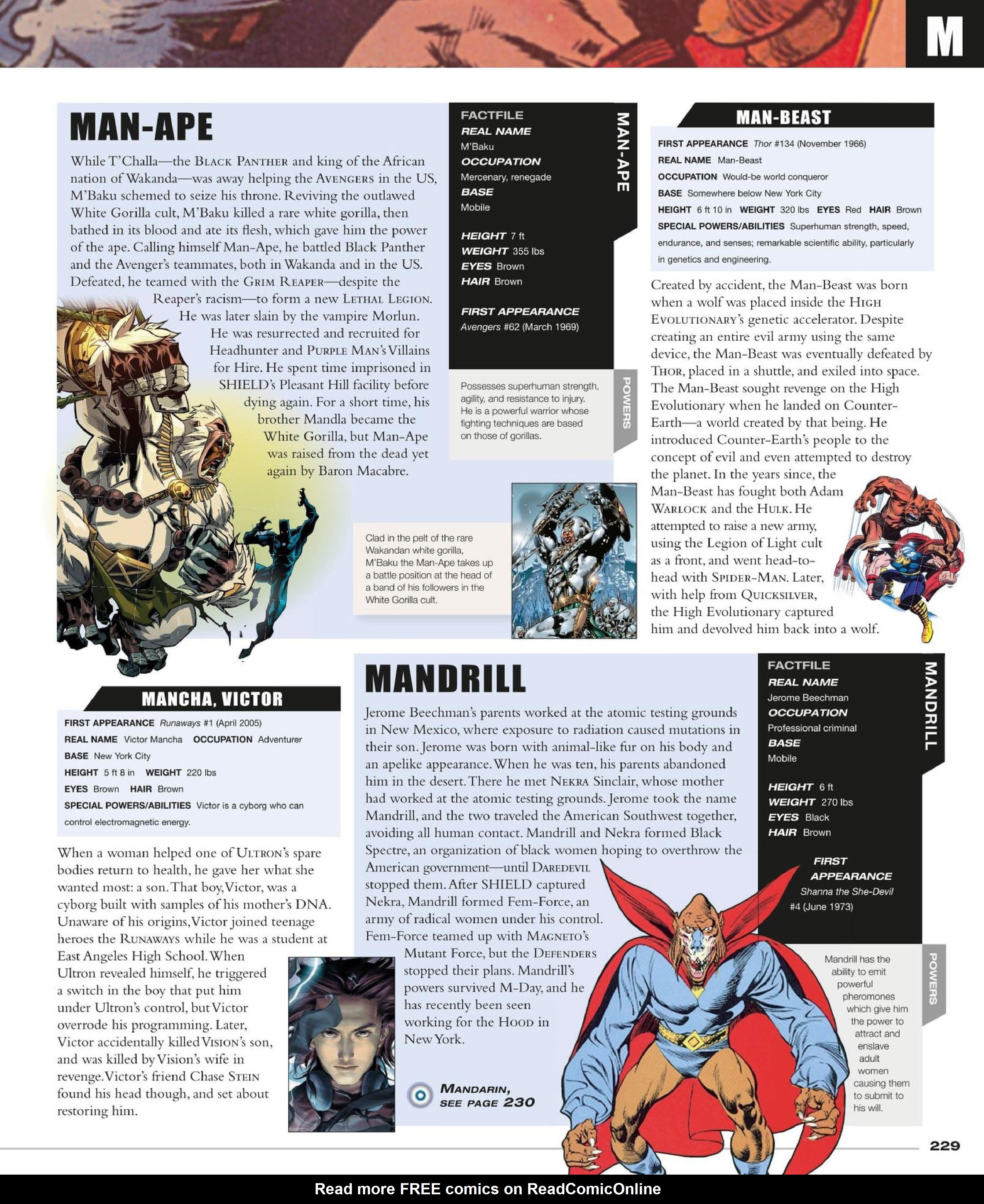 Read online Marvel Encyclopedia, New Edition comic -  Issue # TPB (Part 3) - 32