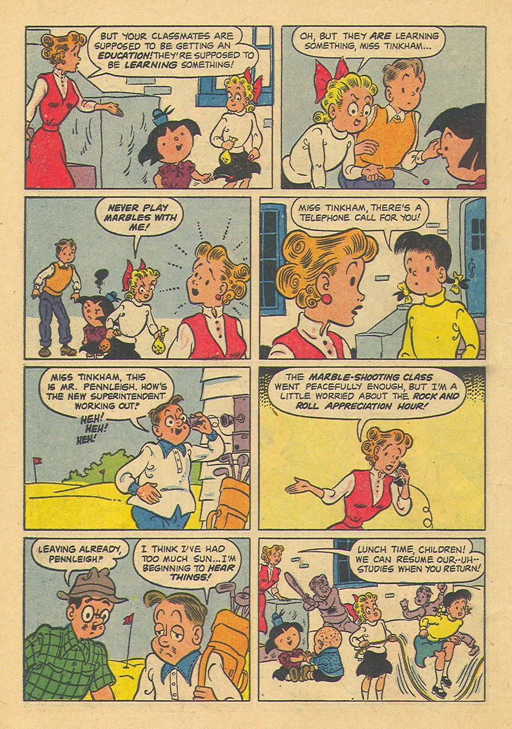 Read online Four Color Comics comic -  Issue #799 - 10