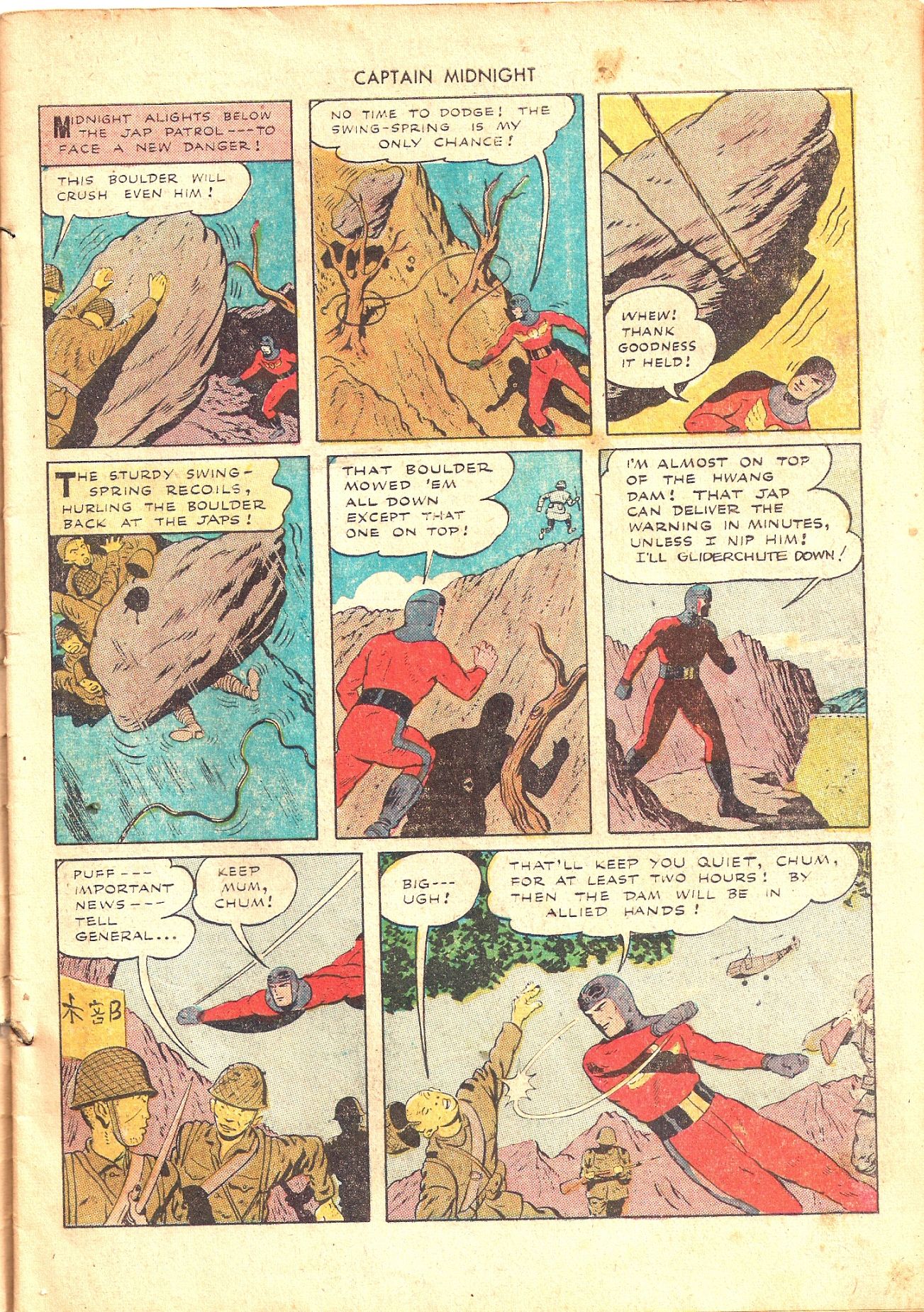 Read online Captain Midnight (1942) comic -  Issue #26 - 7