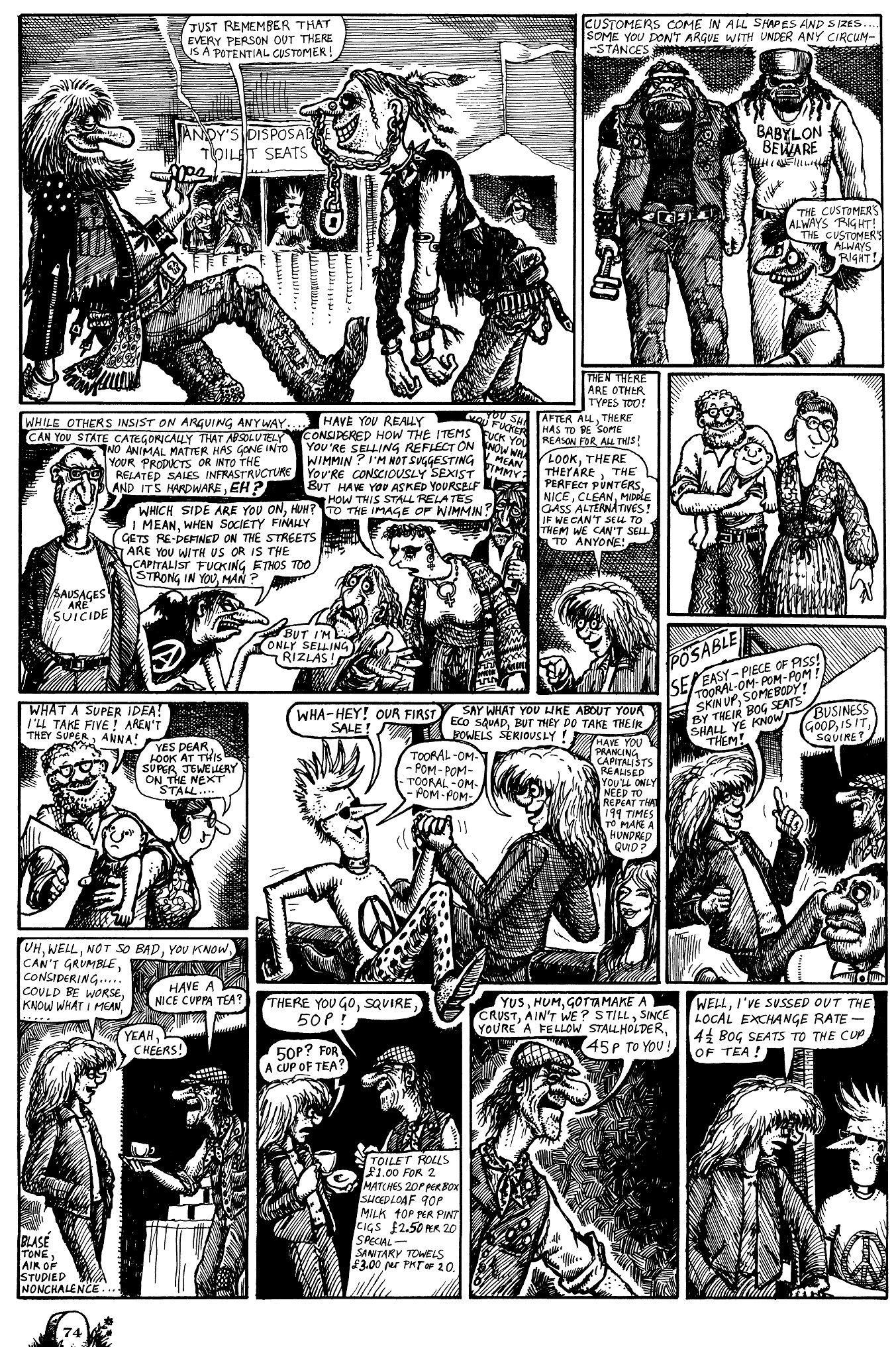 Read online Russell: The Saga of a Peaceful Man comic -  Issue #1 - 70