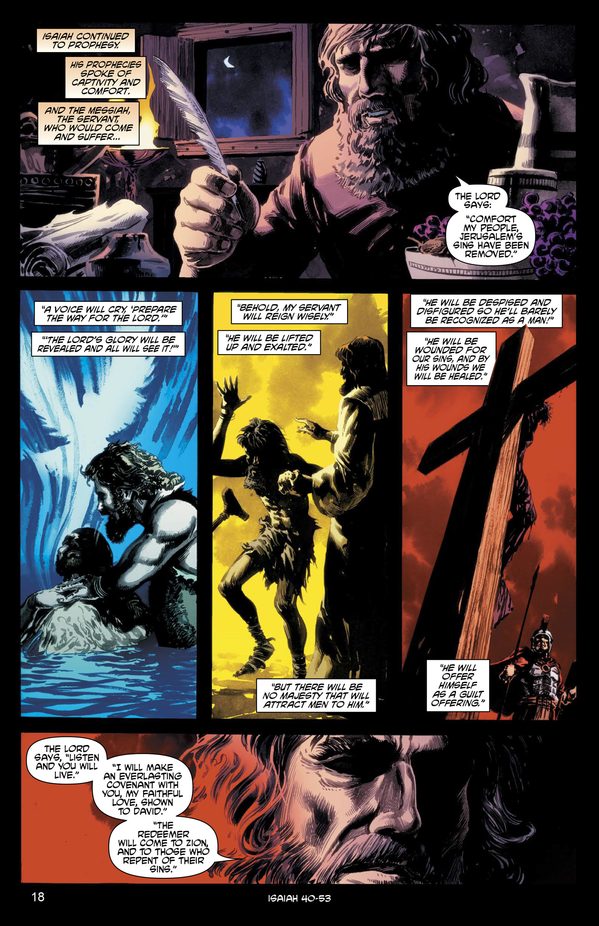Read online The Kingstone Bible comic -  Issue #8 - 22