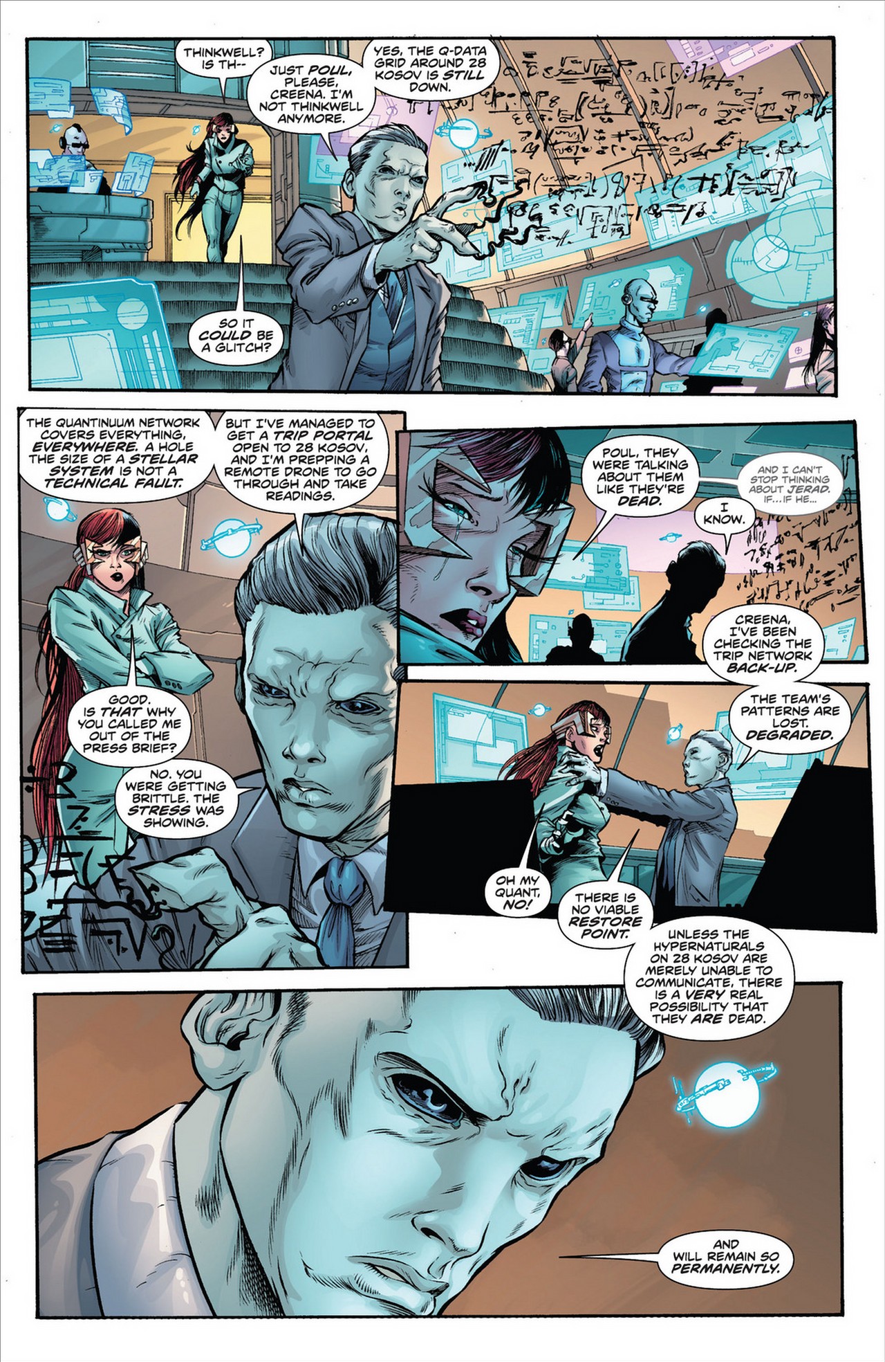 Read online The Hypernaturals comic -  Issue #1 - 21