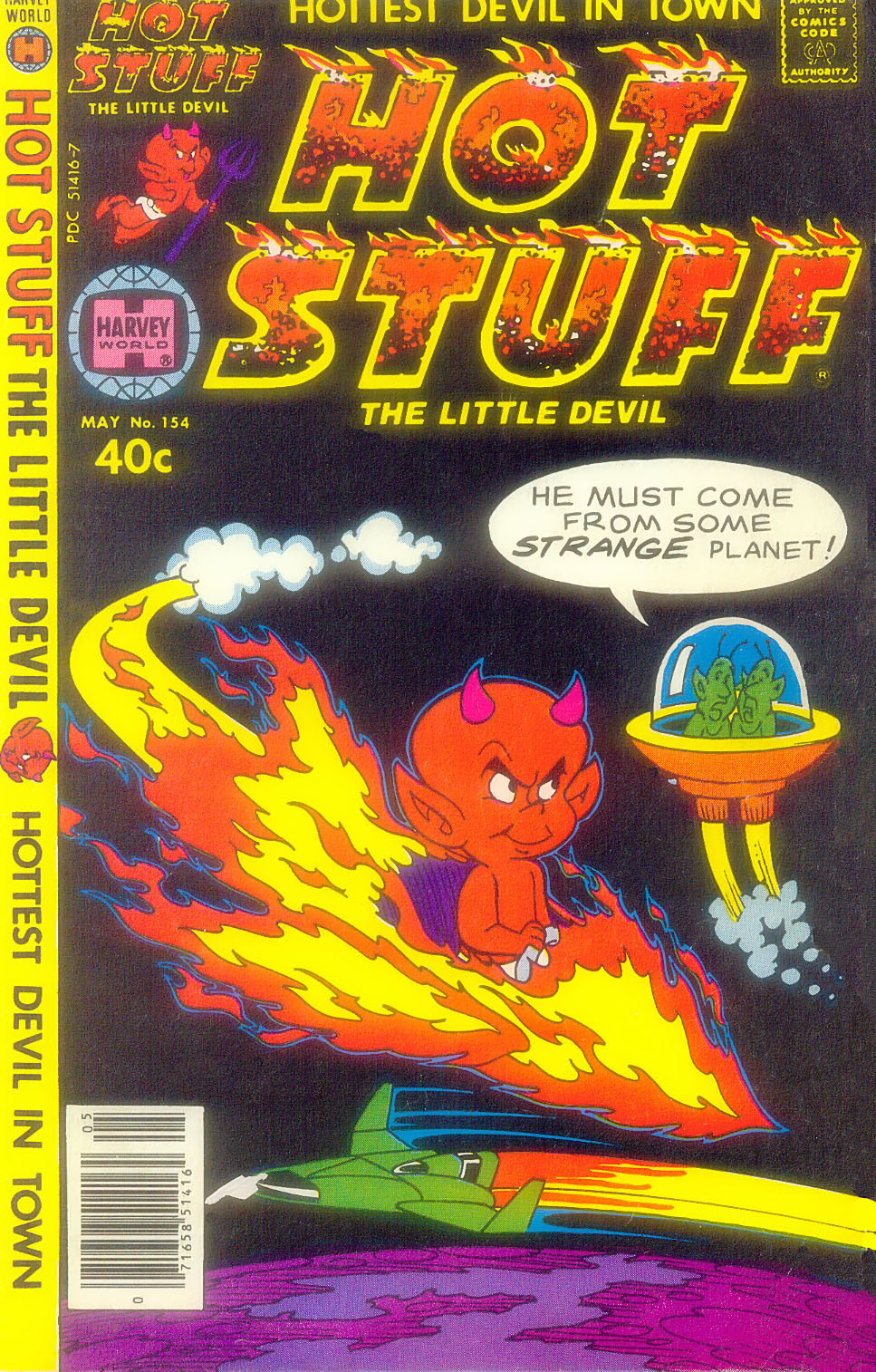 Read online Hot Stuff, the Little Devil comic -  Issue #154 - 2