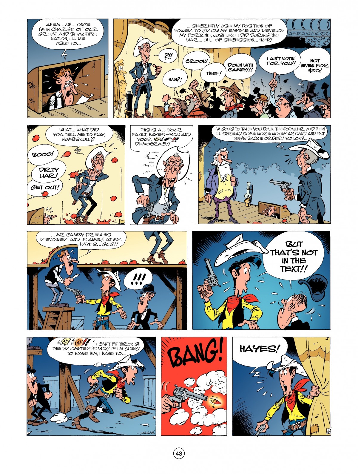 Read online A Lucky Luke Adventure comic -  Issue #39 - 43