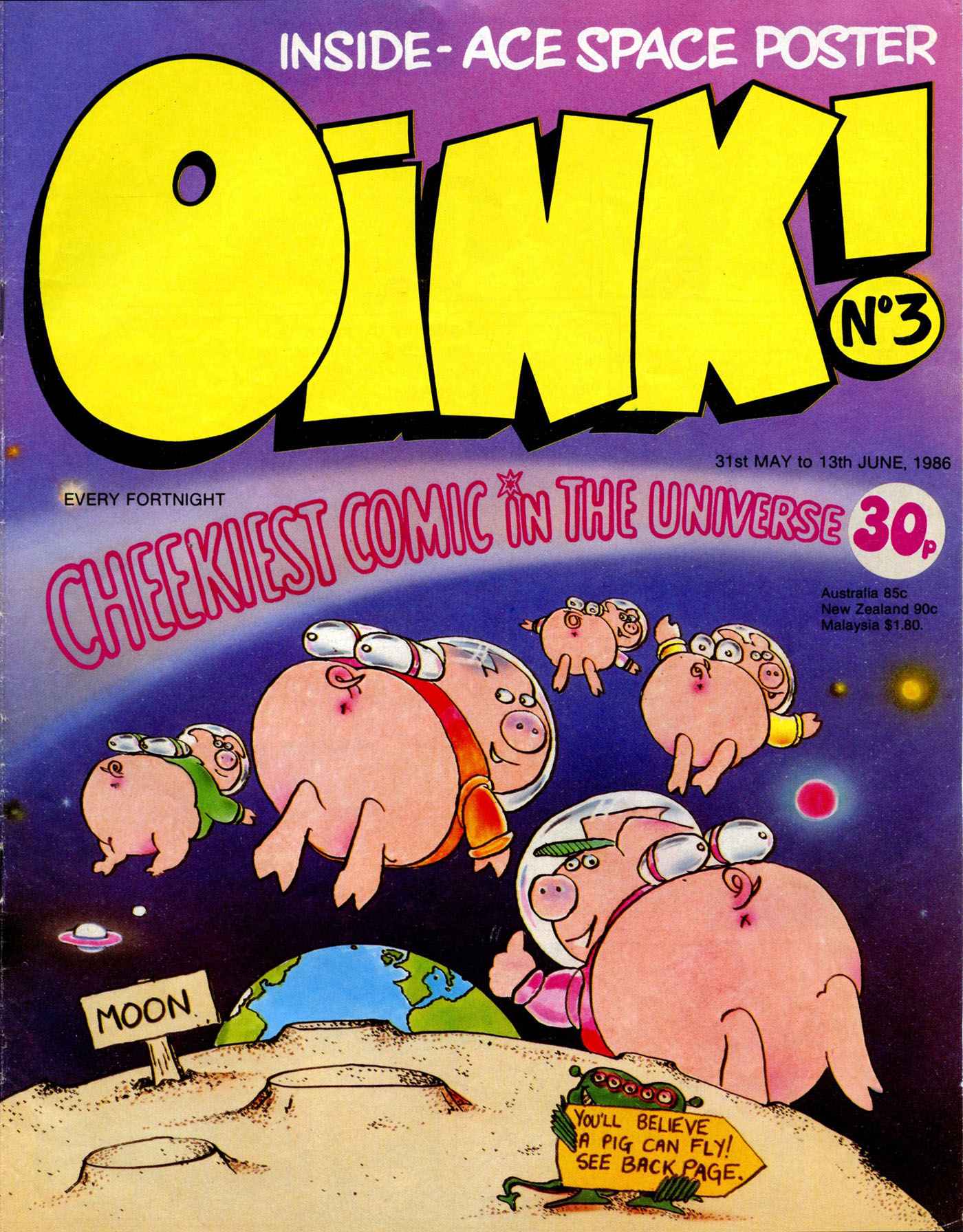 Read online Oink! comic -  Issue #3 - 1