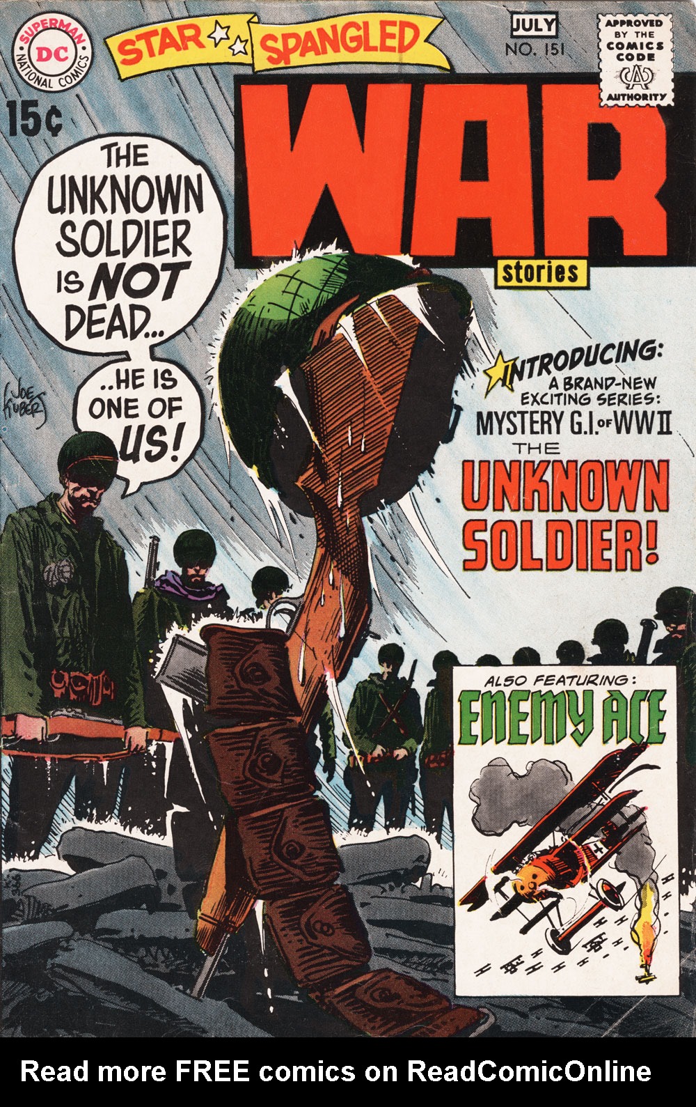 Read online Star Spangled War Stories (1952) comic -  Issue #151 - 1