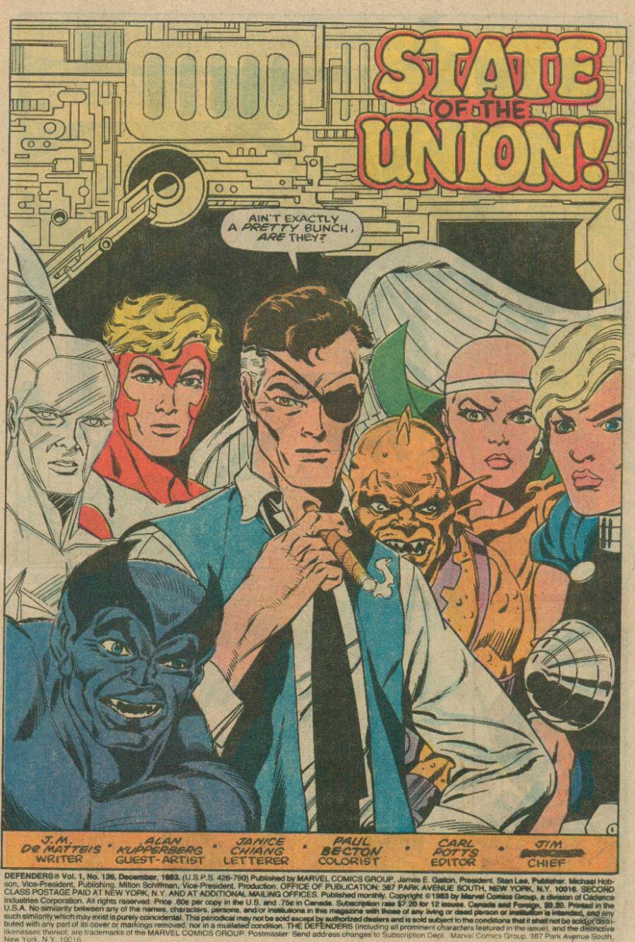 Read online The Defenders (1972) comic -  Issue #126 - 2