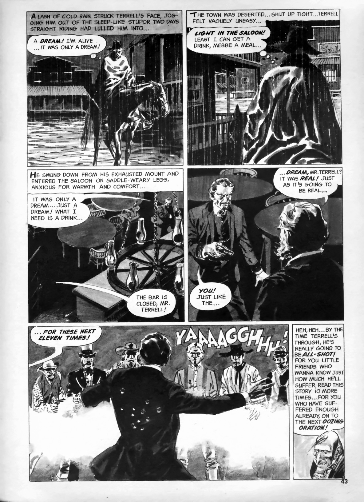 Read online Creepy (1964) comic -  Issue #10 - 42