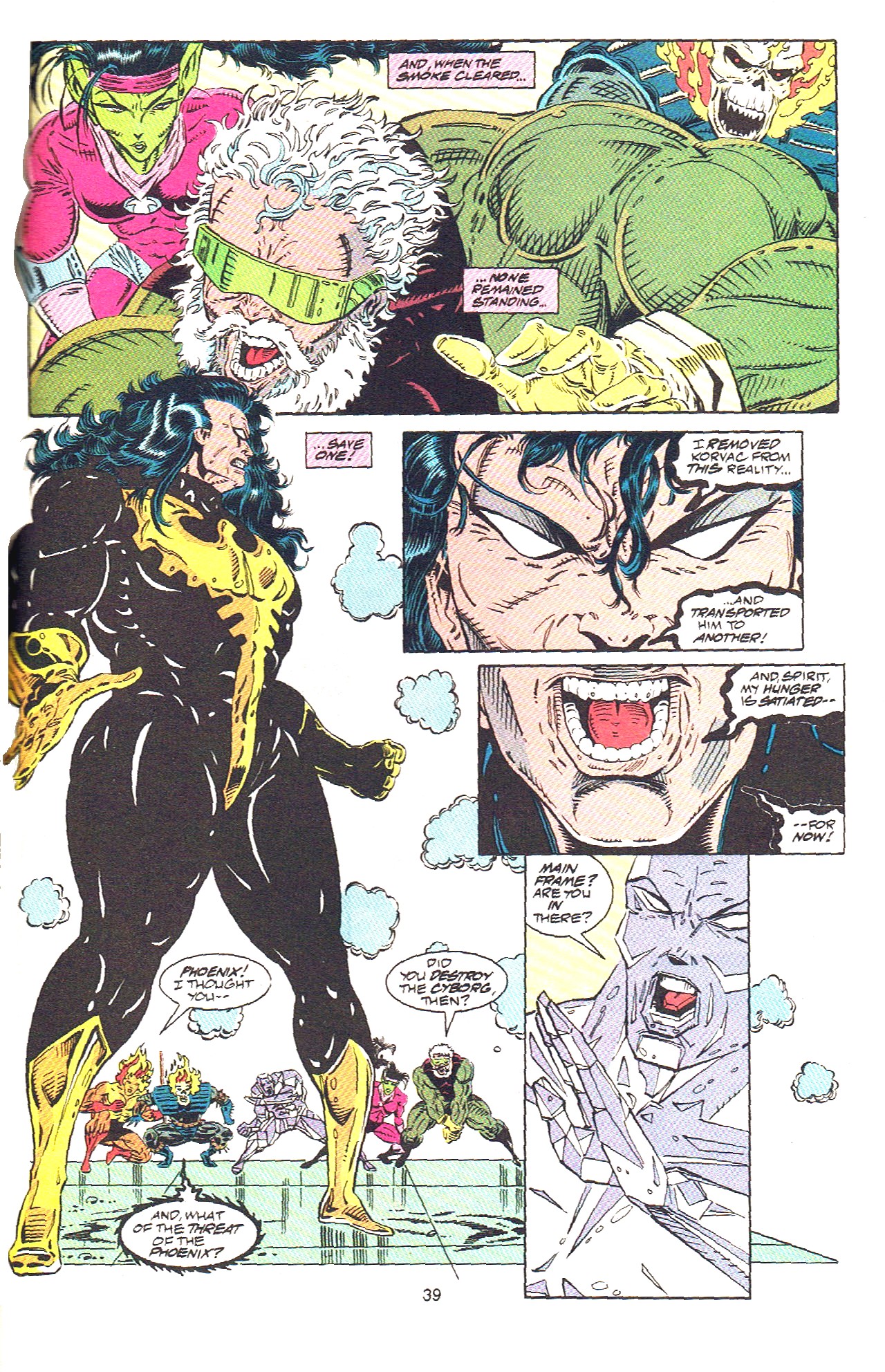 Read online Guardians of the Galaxy (1990) comic -  Issue # _Annual 2 - 39