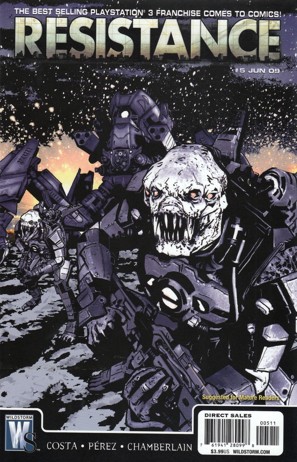 Read online Resistance comic -  Issue #5 - 1