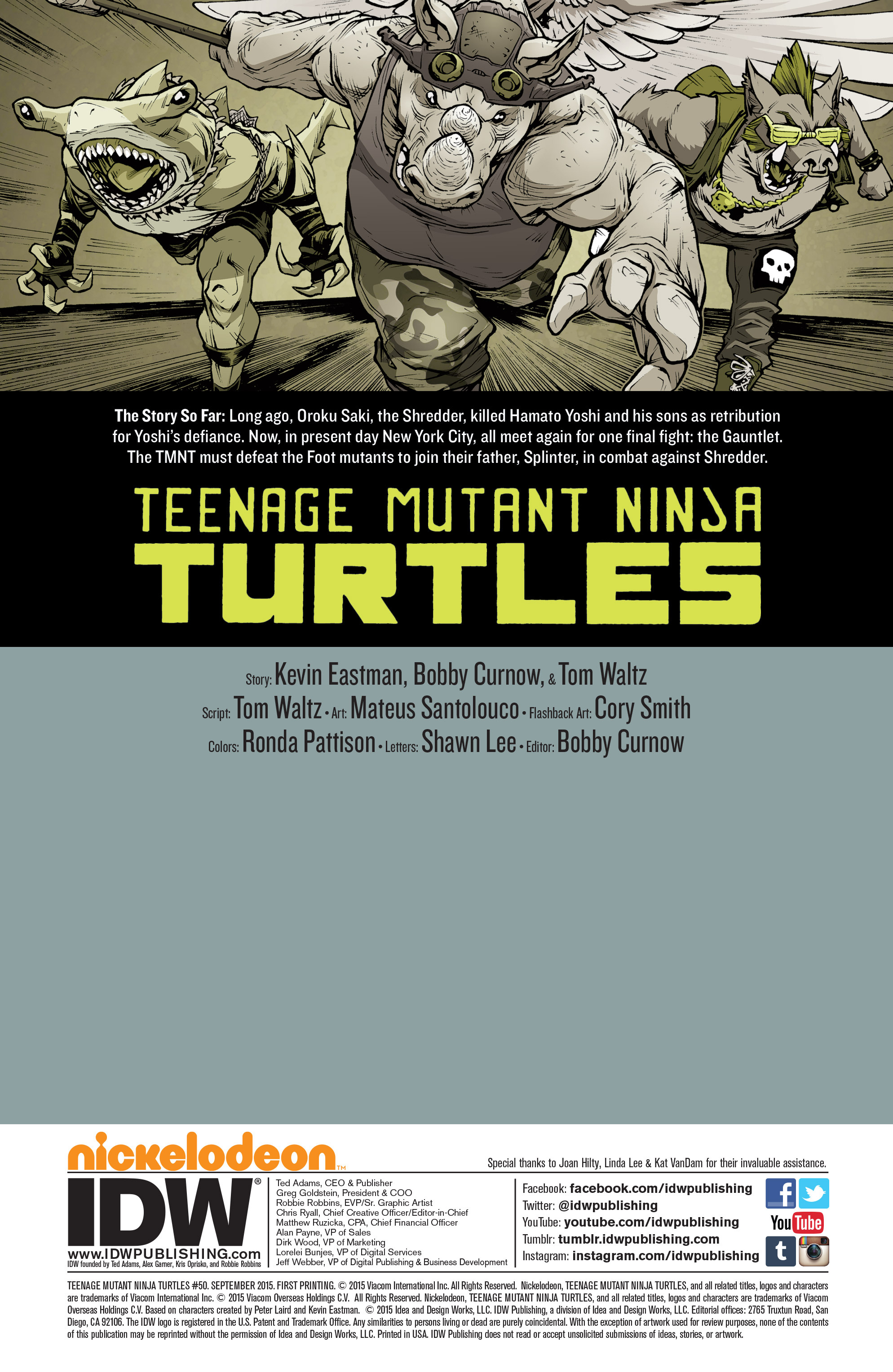 Read online Teenage Mutant Ninja Turtles (2011) comic -  Issue #50 - 4