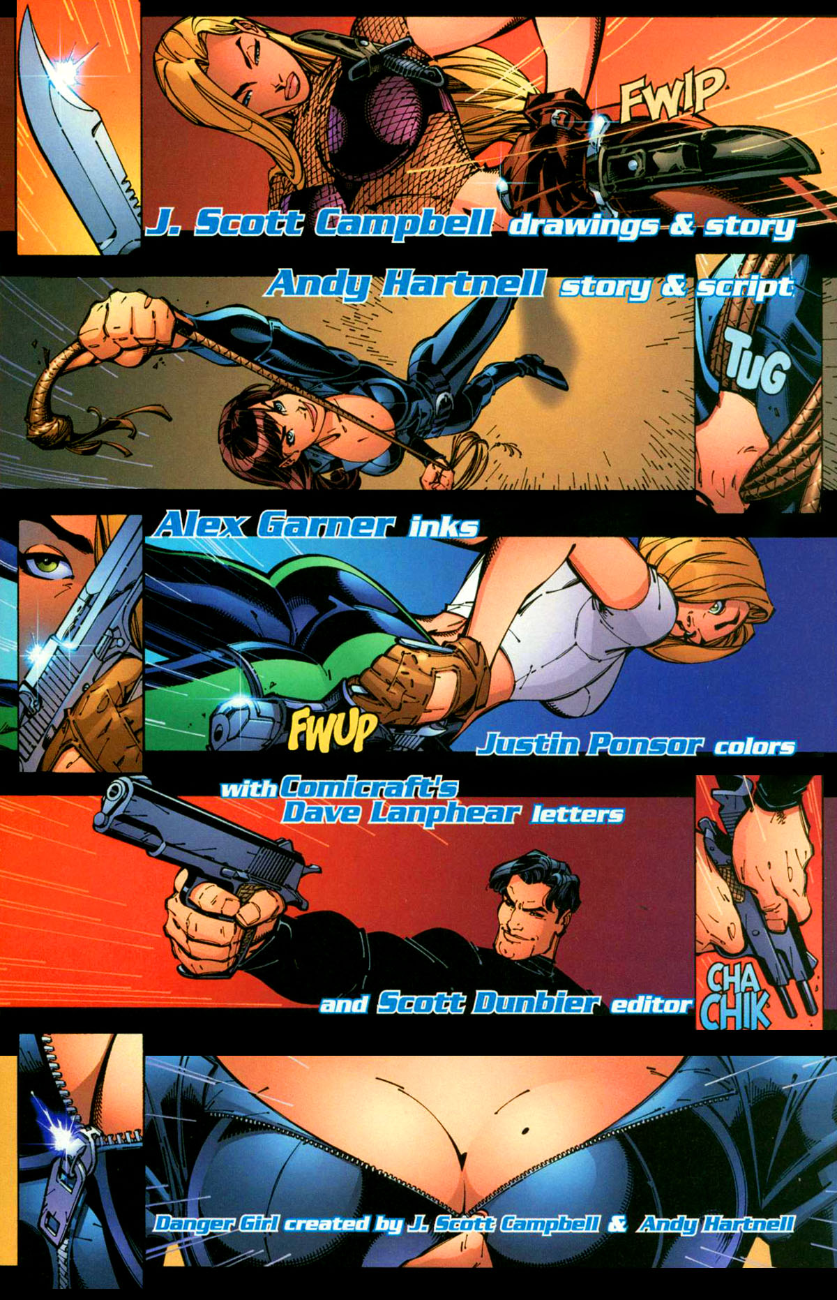 Read online Danger Girl (1998) comic -  Issue #4 - 5