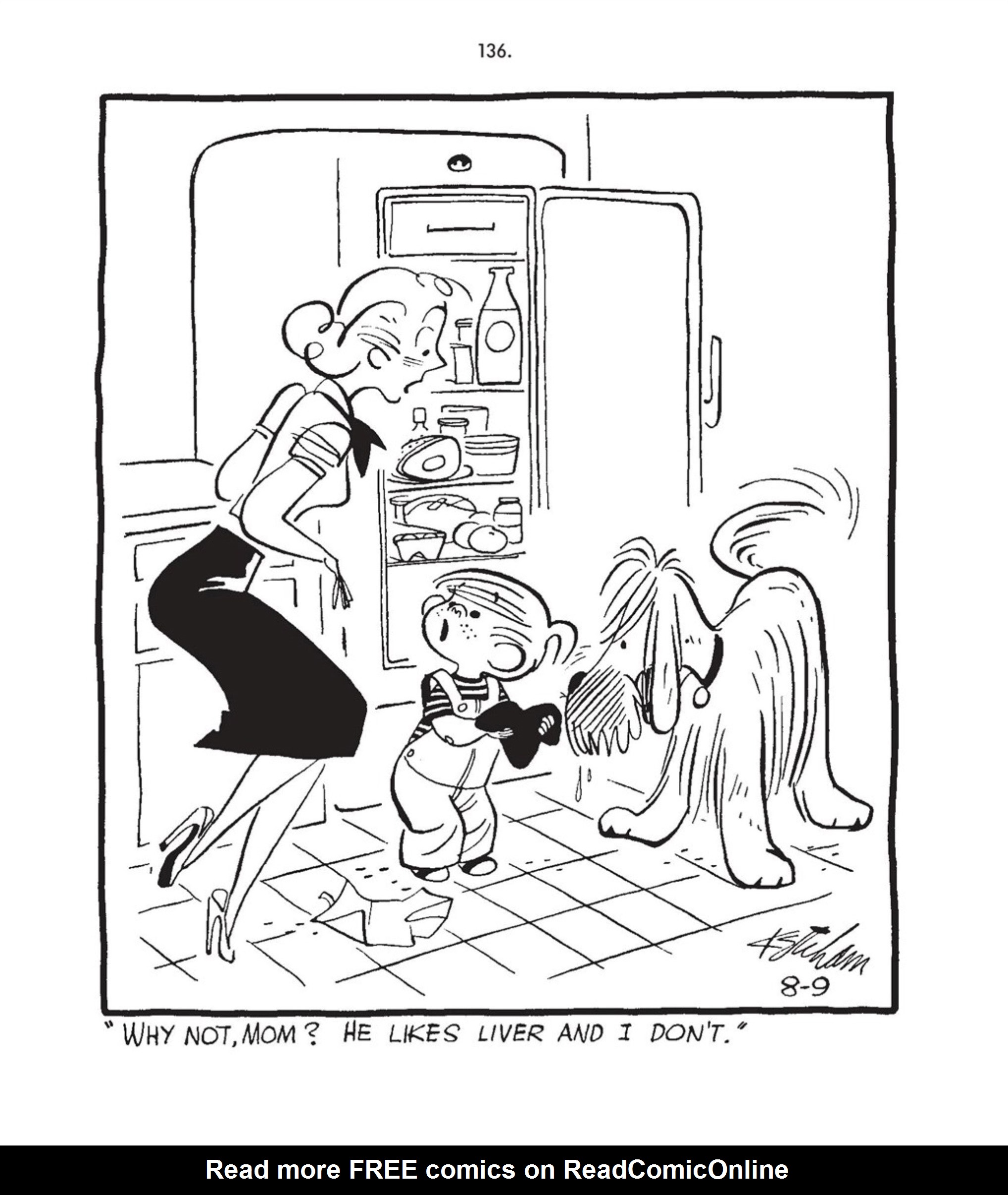 Read online Hank Ketcham's Complete Dennis the Menace comic -  Issue # TPB 1 (Part 2) - 62