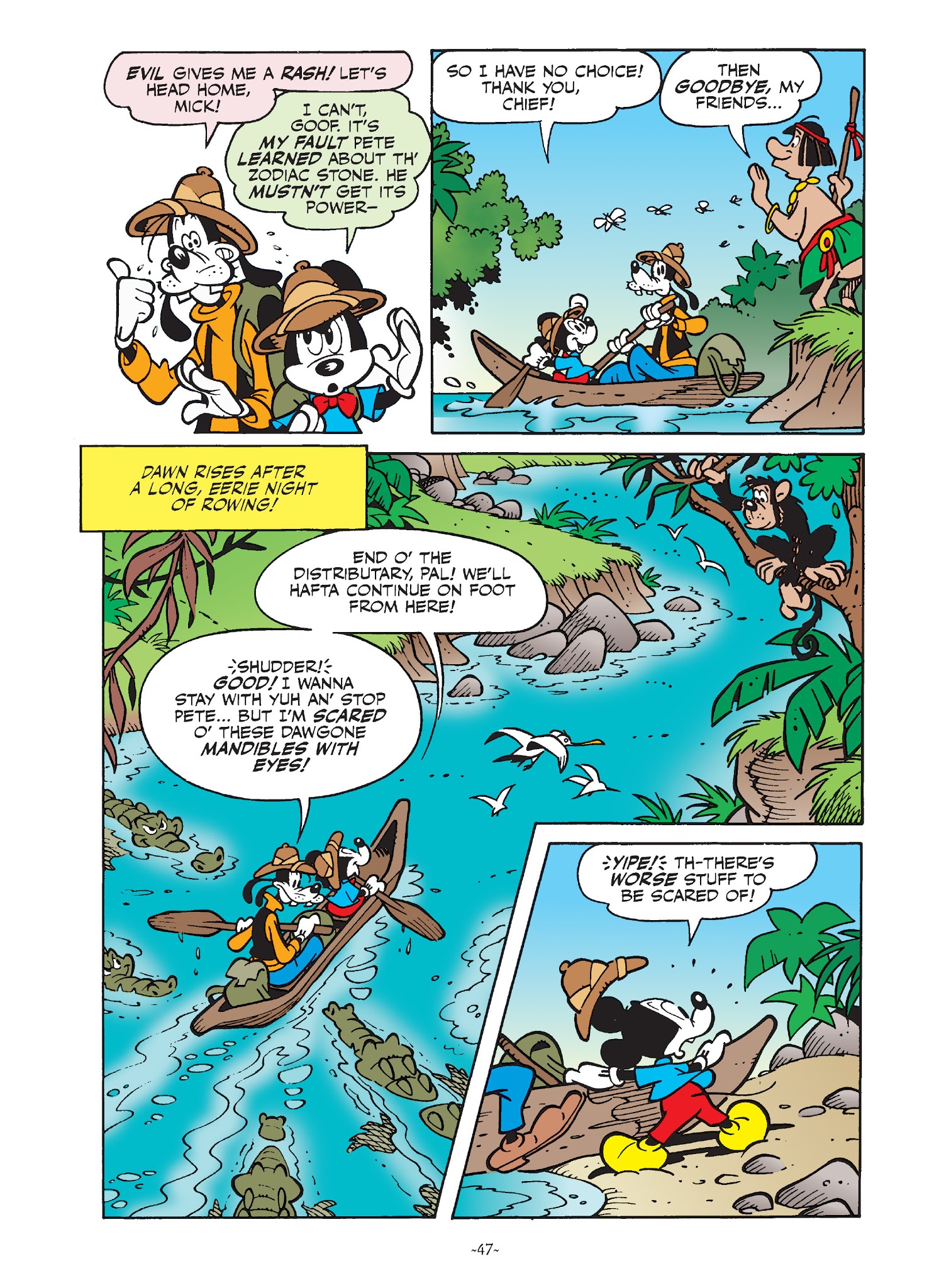 Read online Mickey and Donald: The Search For the Zodiac Stone comic -  Issue # TPB - 46