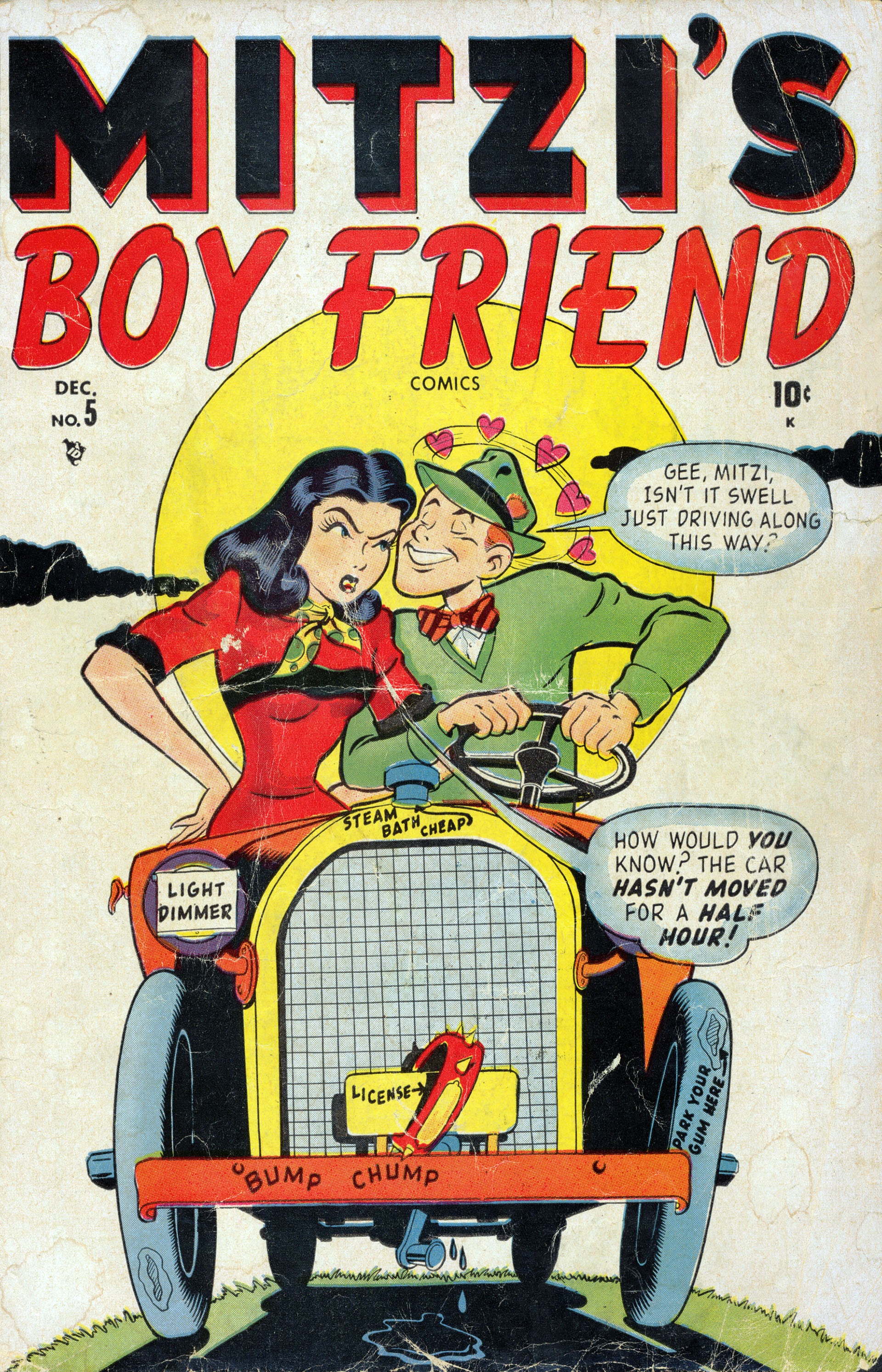 Read online Mitzi's Boy Friend comic -  Issue #5 - 1