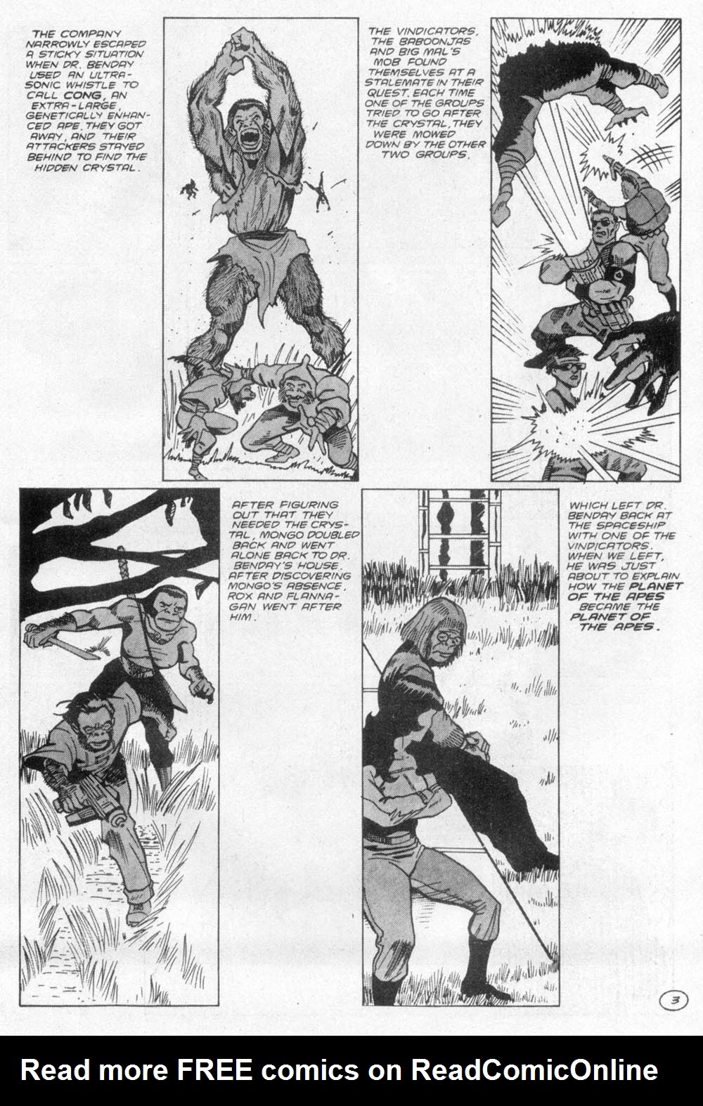 Read online Ape City comic -  Issue #3 - 5