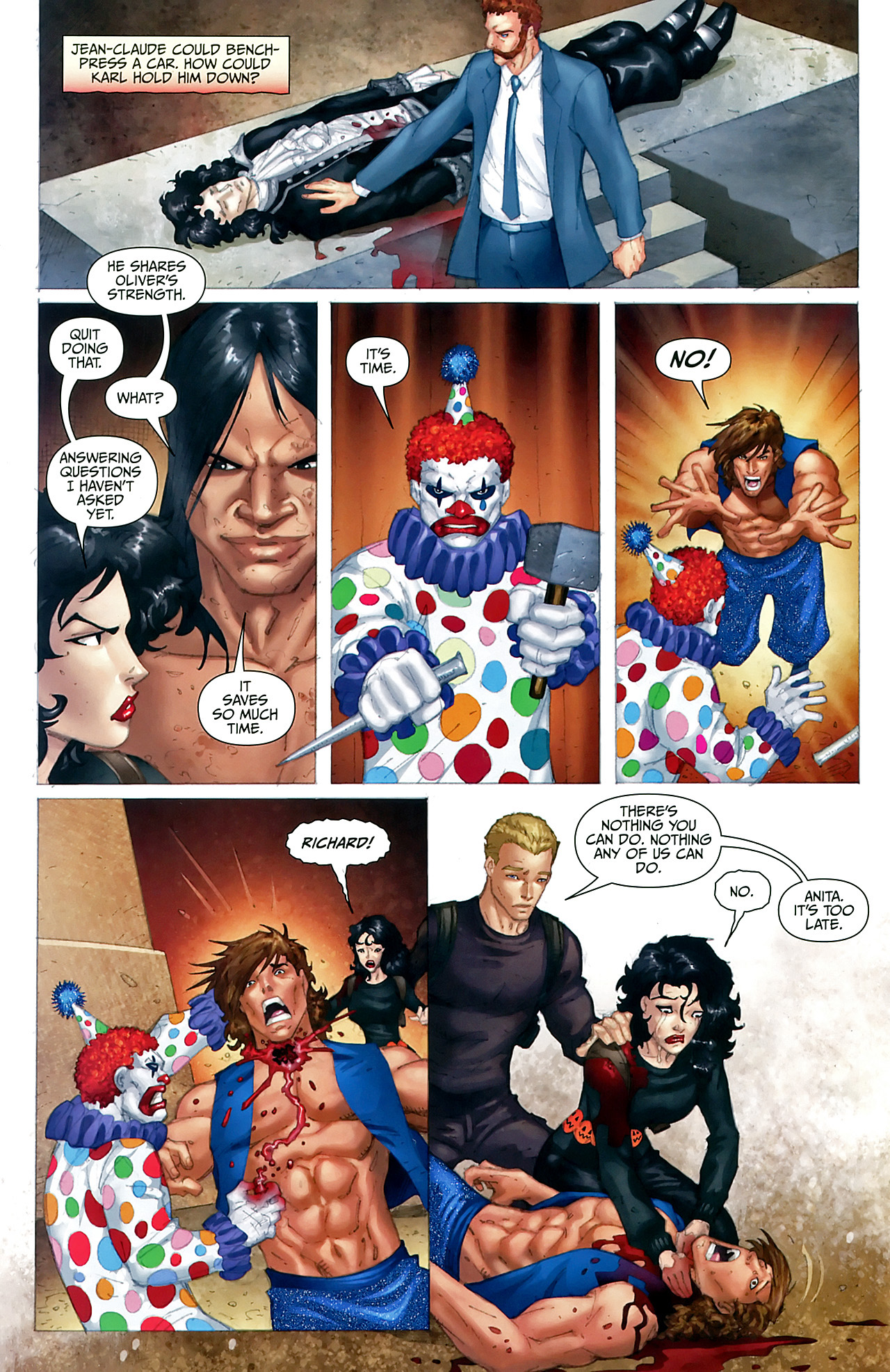 Read online Anita Blake, Vampire Hunter: Circus of the Damned - The Scoundrel comic -  Issue #5 - 12