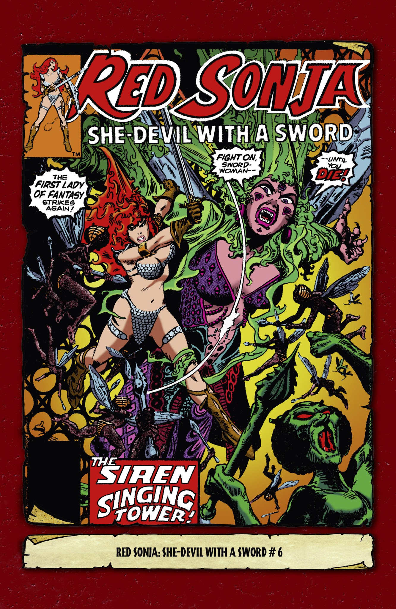 Read online The Adventures of Red Sonja comic -  Issue # TPB 2 - 133