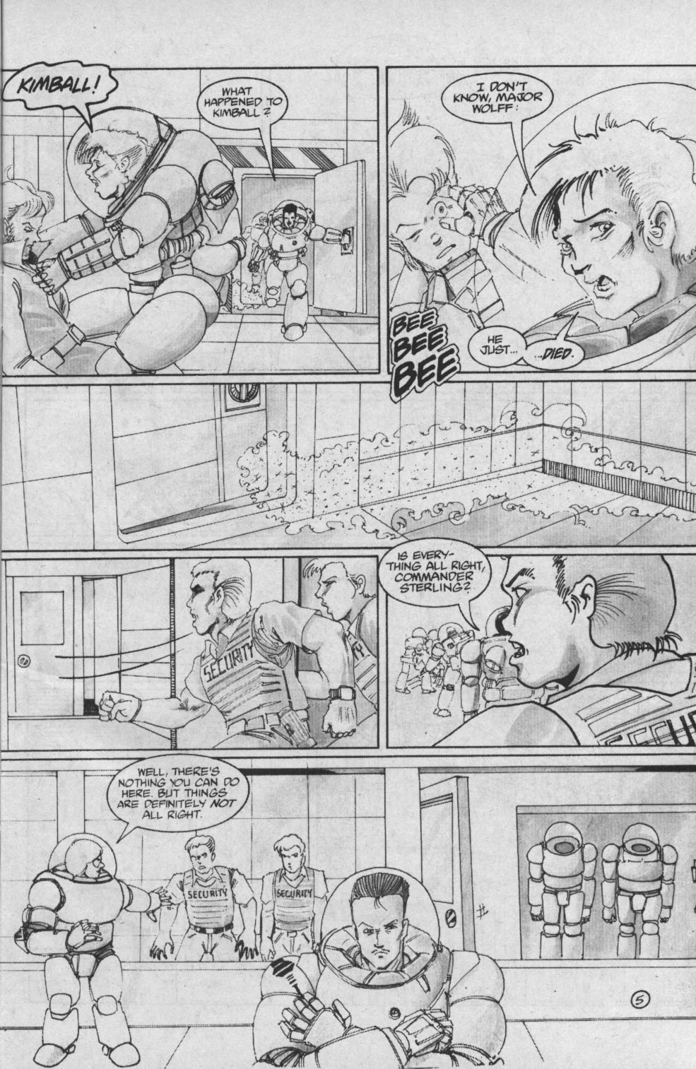 Read online Robotech II: The Sentinels - The Malcontent Uprisings comic -  Issue #5 - 7