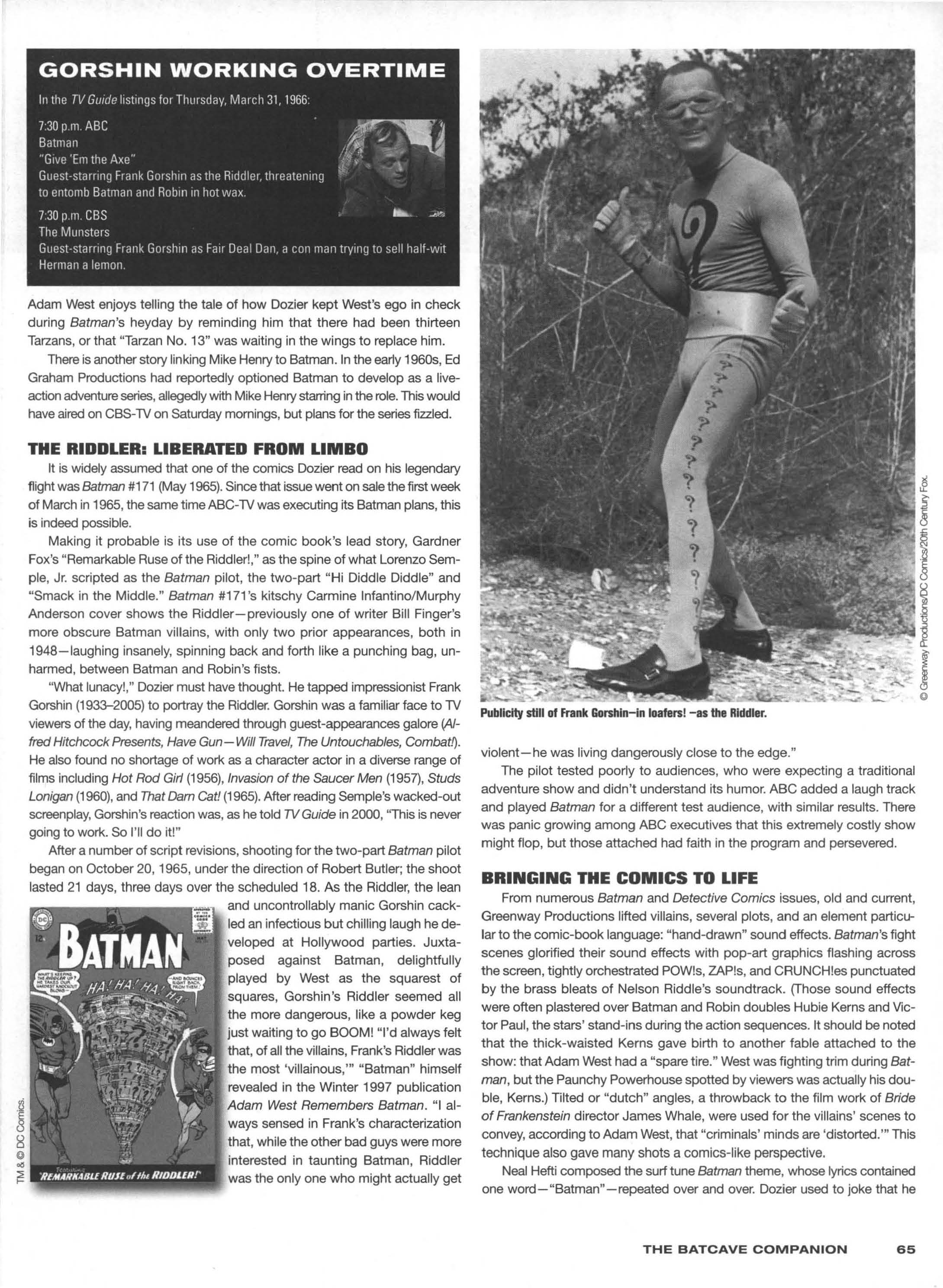 Read online The Batcave Companion comic -  Issue # TPB (Part 1) - 67