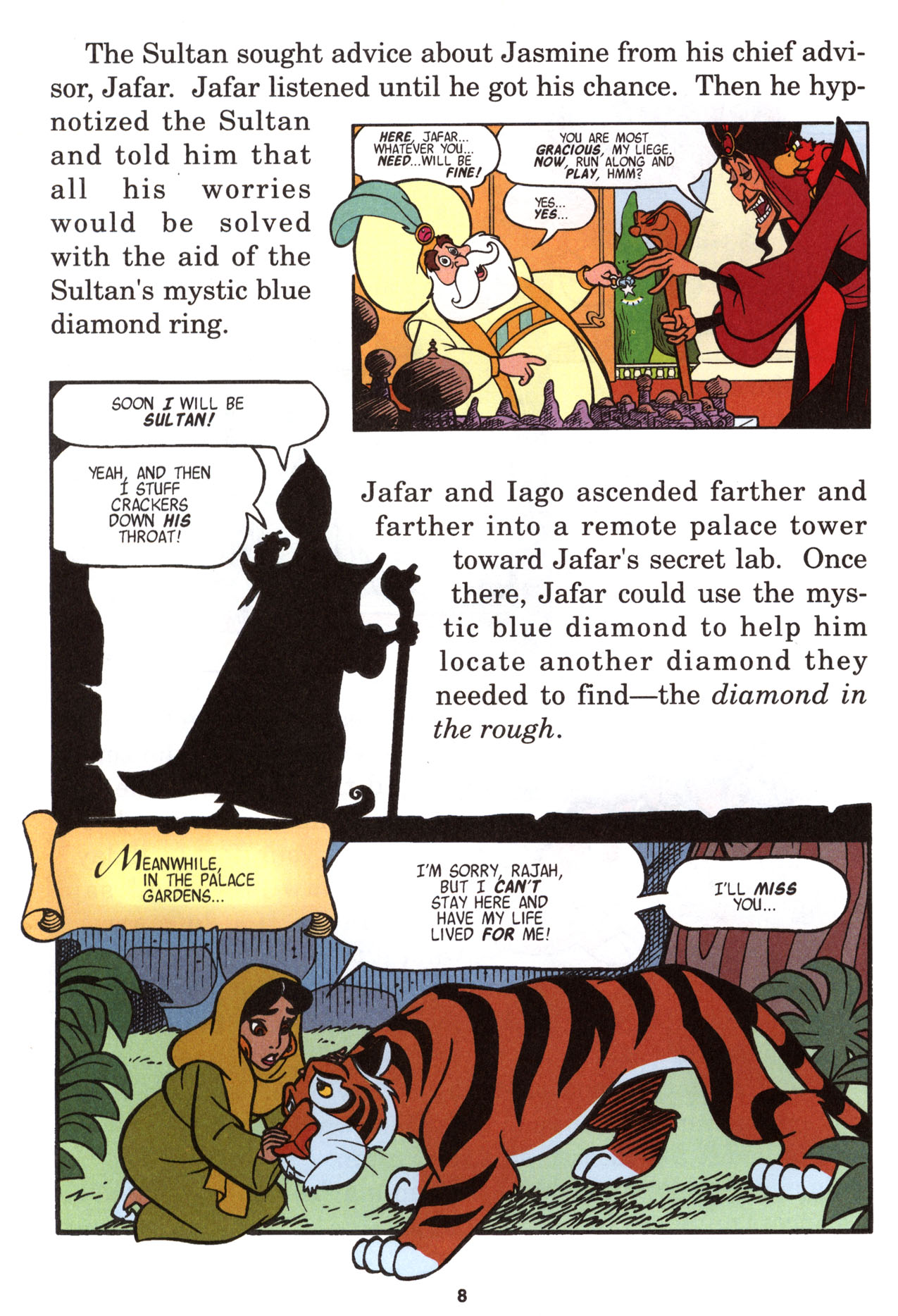 Read online Disney's Junior Graphic Novel Aladdin comic -  Issue # Full - 10
