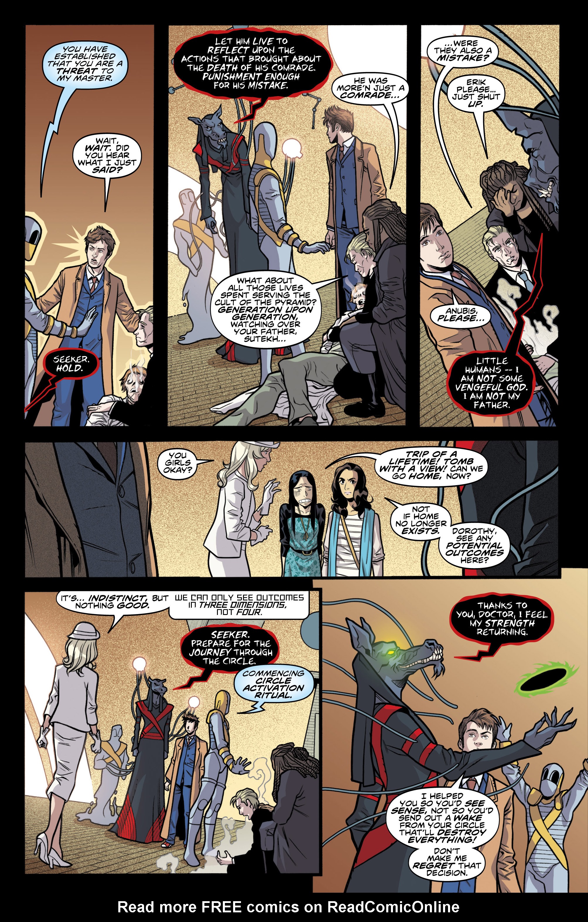 Read online Doctor Who: The Tenth Doctor comic -  Issue #15 - 15