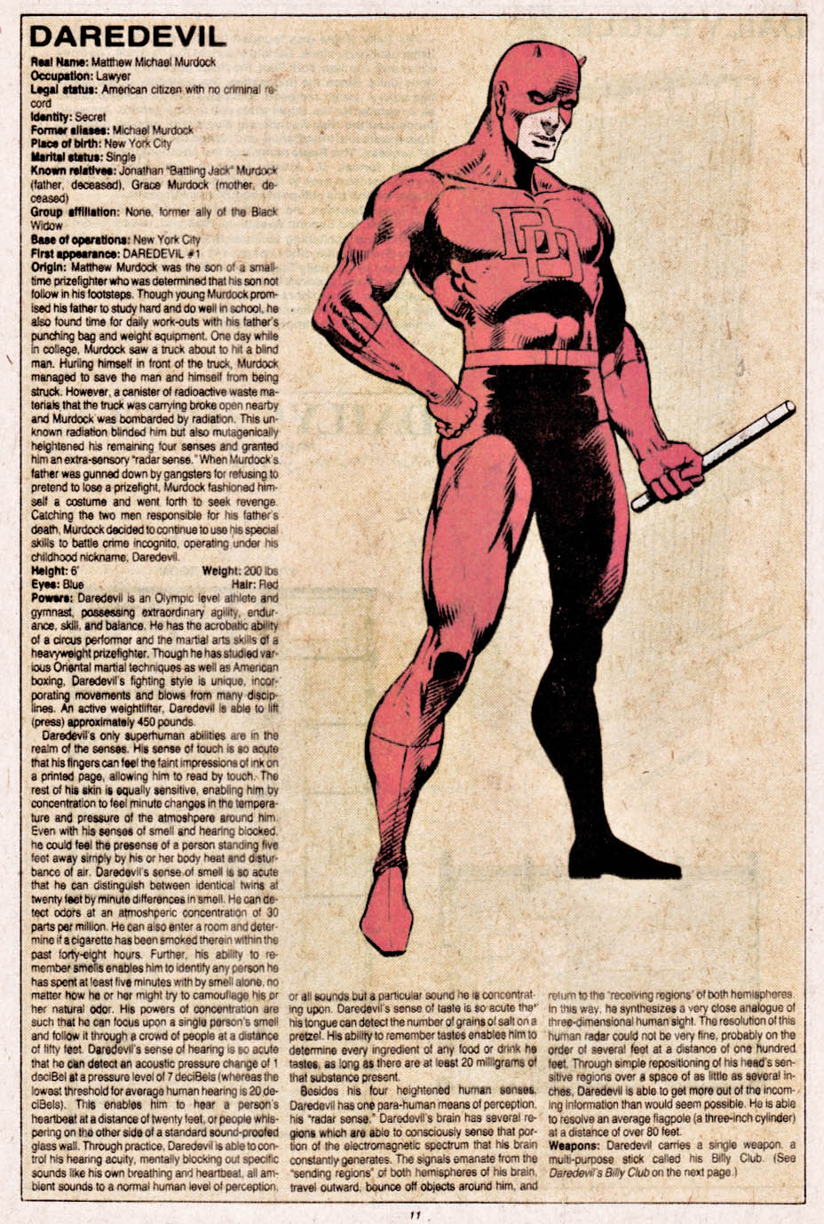 Read online The Official Handbook of the Marvel Universe comic -  Issue #3 - 12