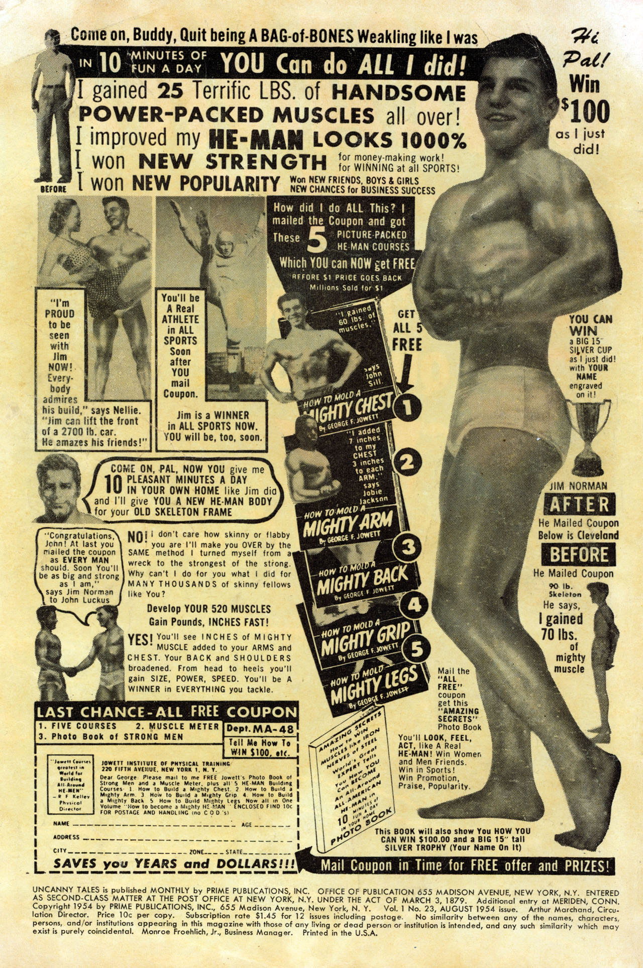 Read online Uncanny Tales comic -  Issue #23 - 2