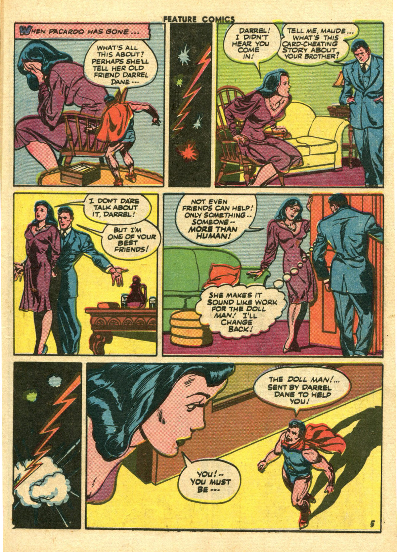 Read online Feature Comics comic -  Issue #75 - 7