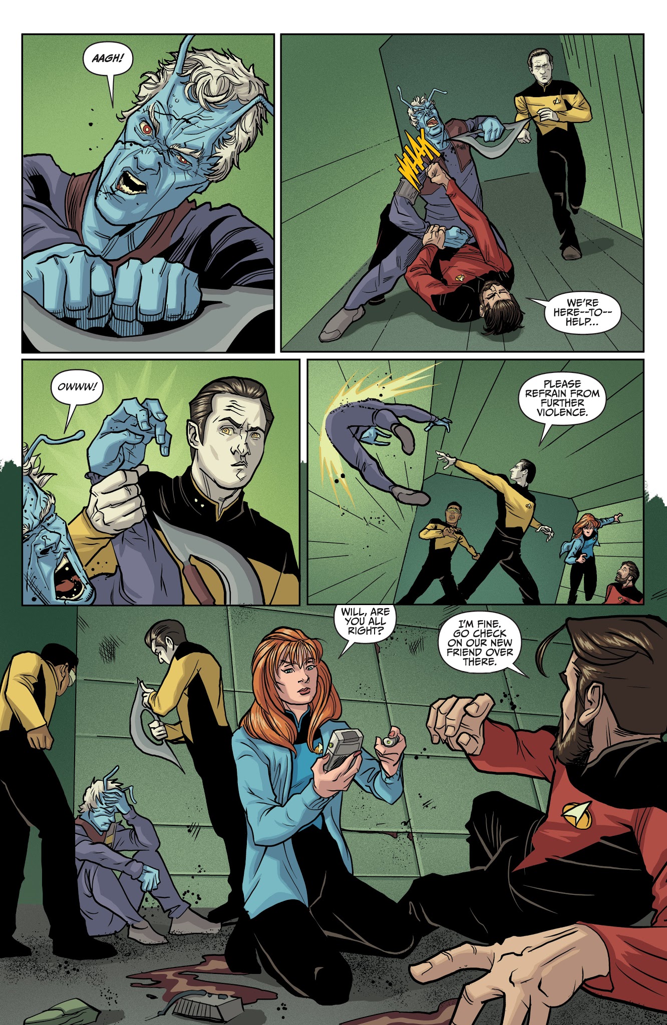 Read online Star Trek: The Next Generation: Through the Mirror comic -  Issue #2 - 10